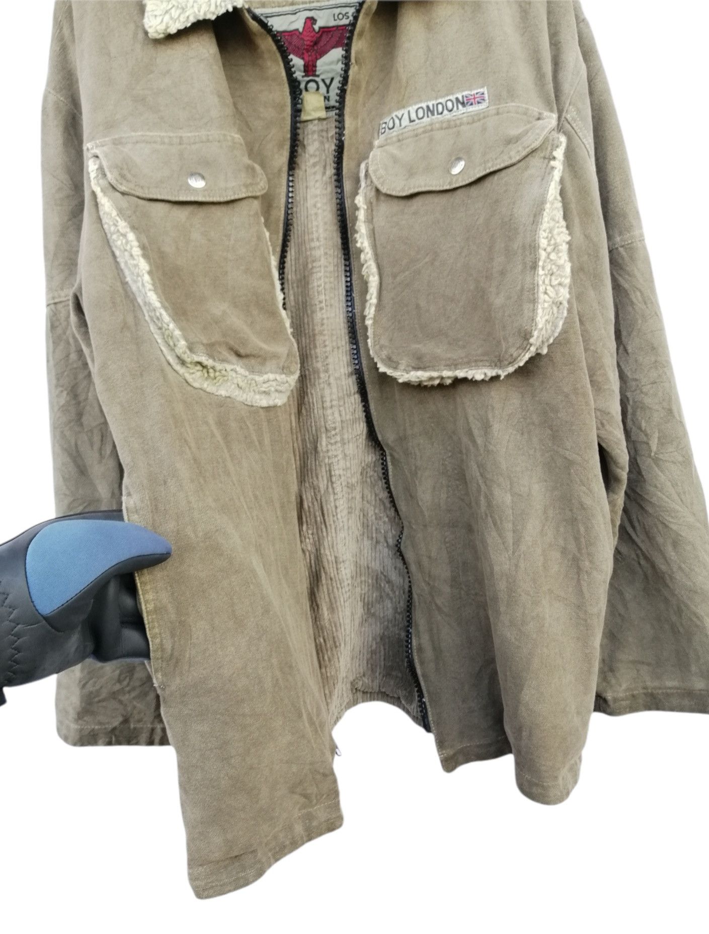 Boy London Vintage BOY LONDON USA Sherpa Lined Jacket Size US M / EU 48-50 / 2 - 6 Thumbnail