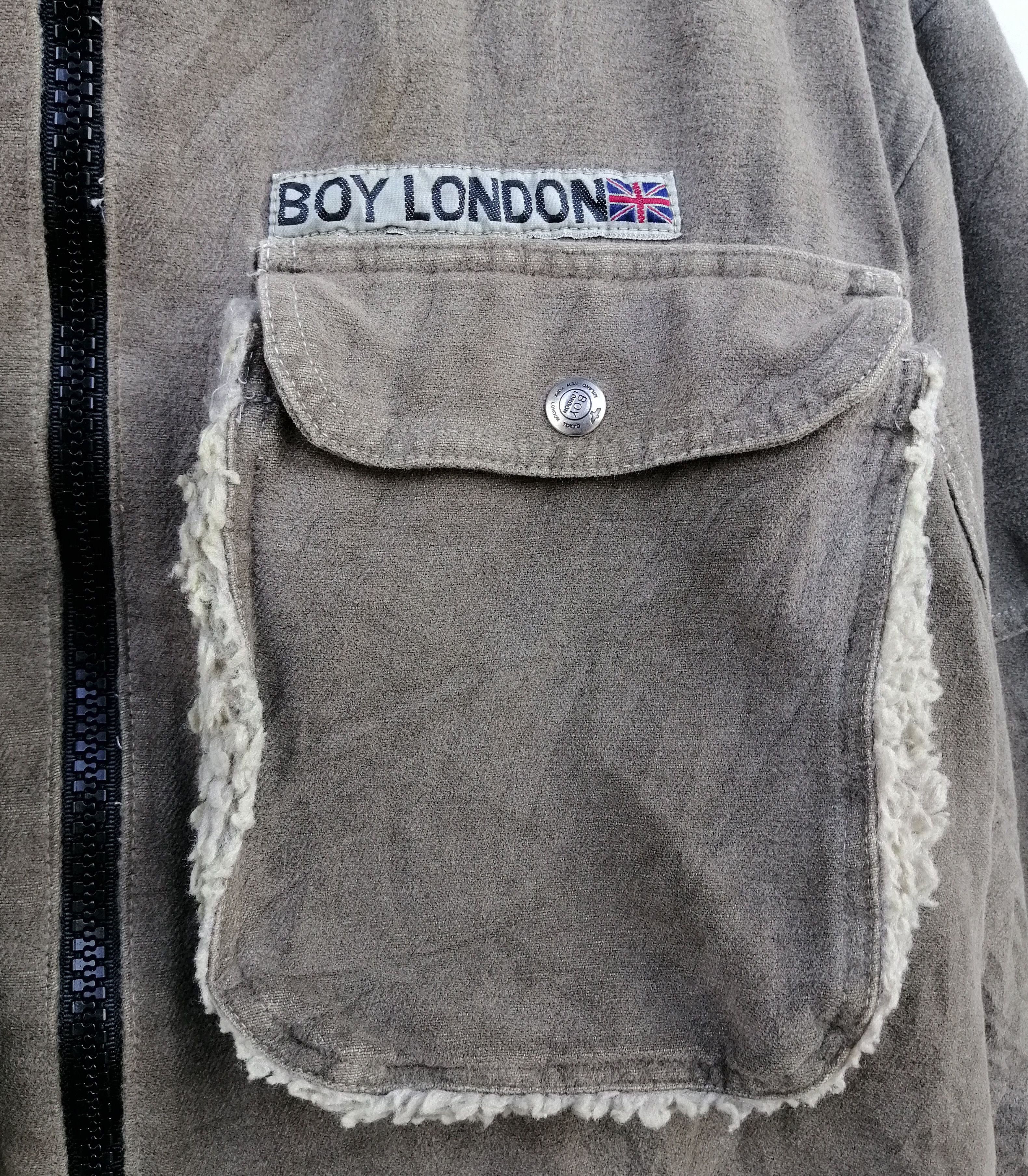 Boy London Vintage BOY LONDON USA Sherpa Lined Jacket Size US M / EU 48-50 / 2 - 11 Thumbnail