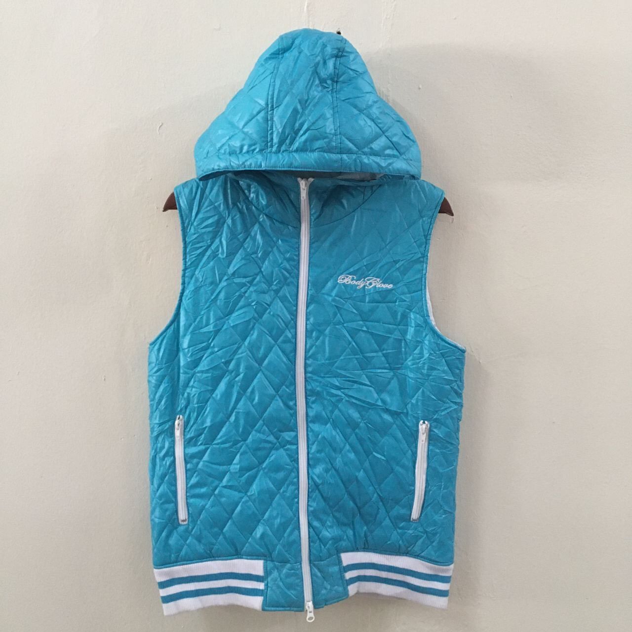 Body Glove Vtg Body Glove Sleeveless Puffer Jacket hoody Size US L / EU 52-54 / 3 - 1 Thumbnail