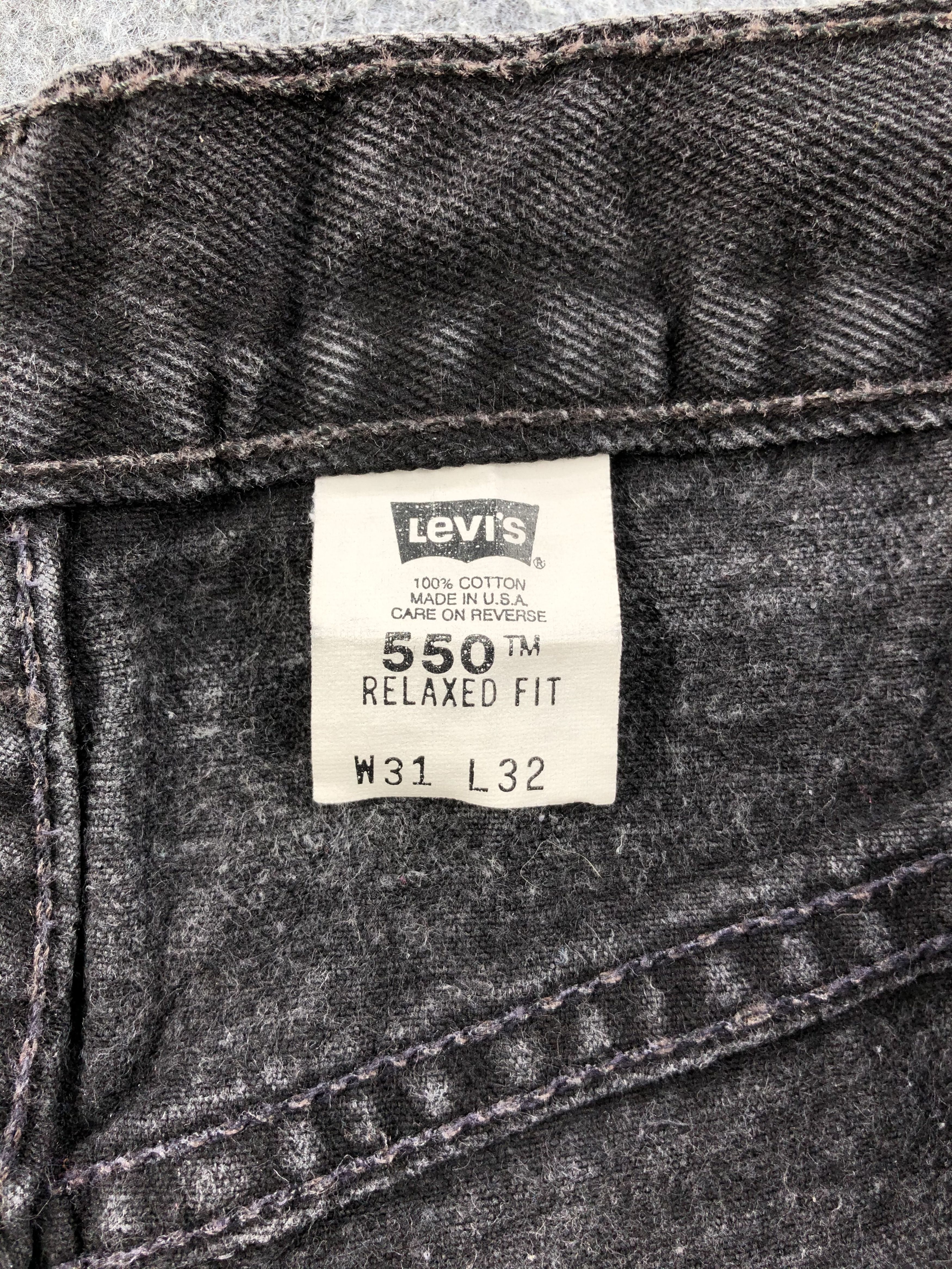 Levi's Vintage Levis 550 Earth Tone Jeans-JM658 Size US 29 - 9 Thumbnail
