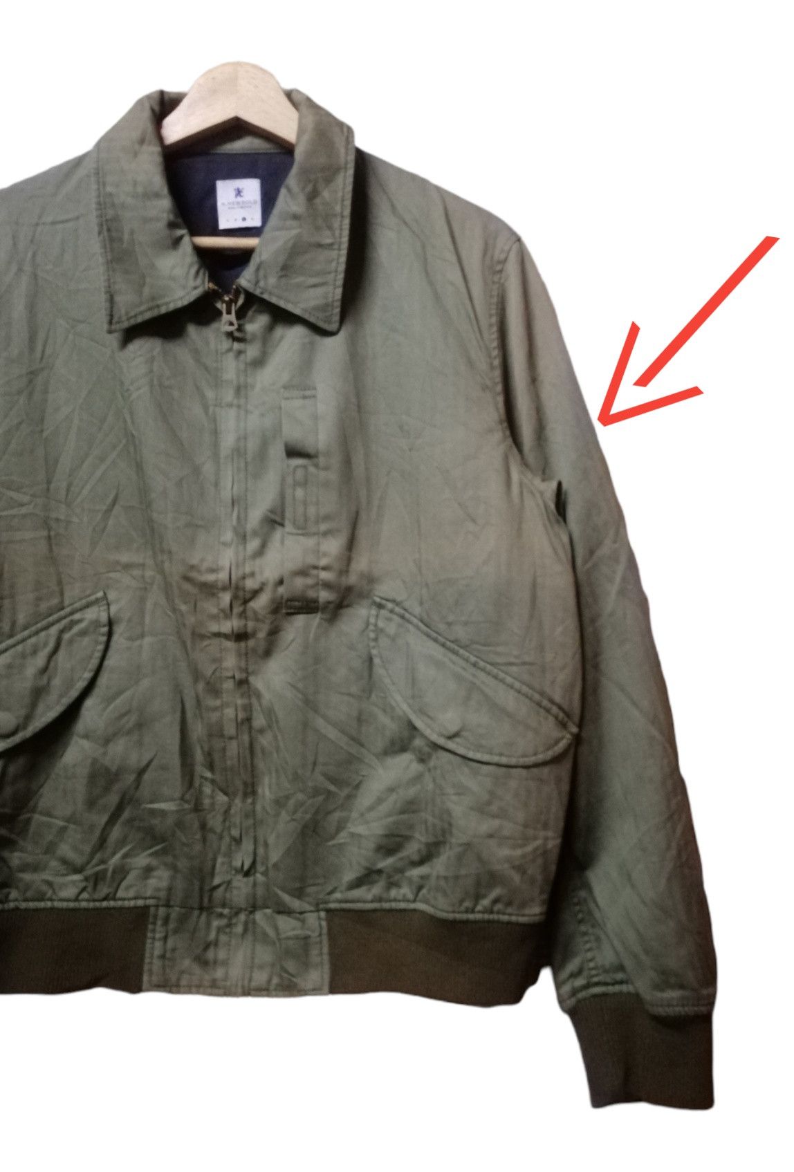 R.Newbold Vintage R.NEWBOLD Men's Army Green Jacket Size US M / EU 48-50 / 2 - 4 Thumbnail