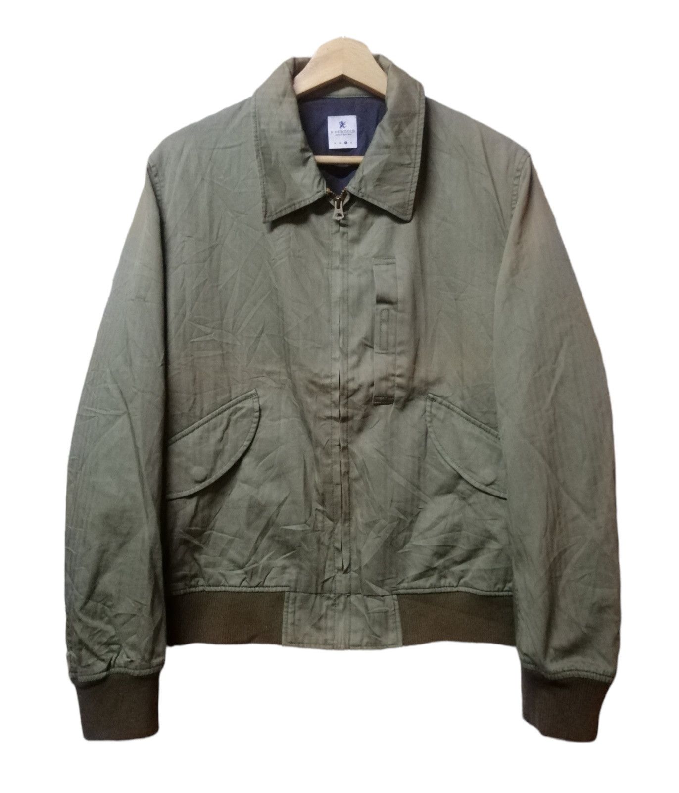 R.Newbold Vintage R.NEWBOLD Men's Army Green Jacket Size US M / EU 48-50 / 2 - 1 Thumbnail
