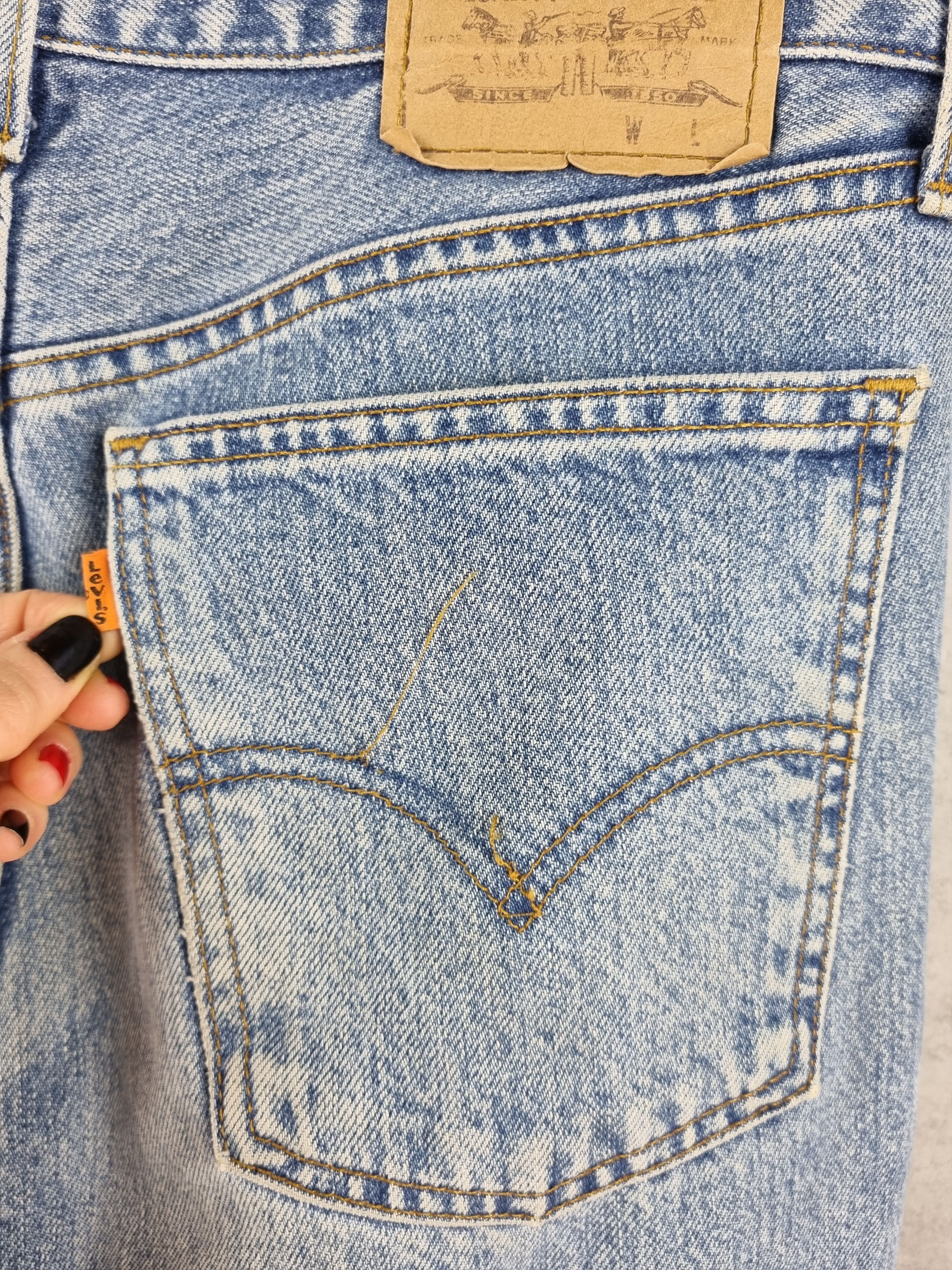 Levi's × Levi's Vintage Clothing 1995 Levis 615 Vintage Denim Jeans CHROME HEARTS style Size US 32 / EU 48 - 14 Thumbnail