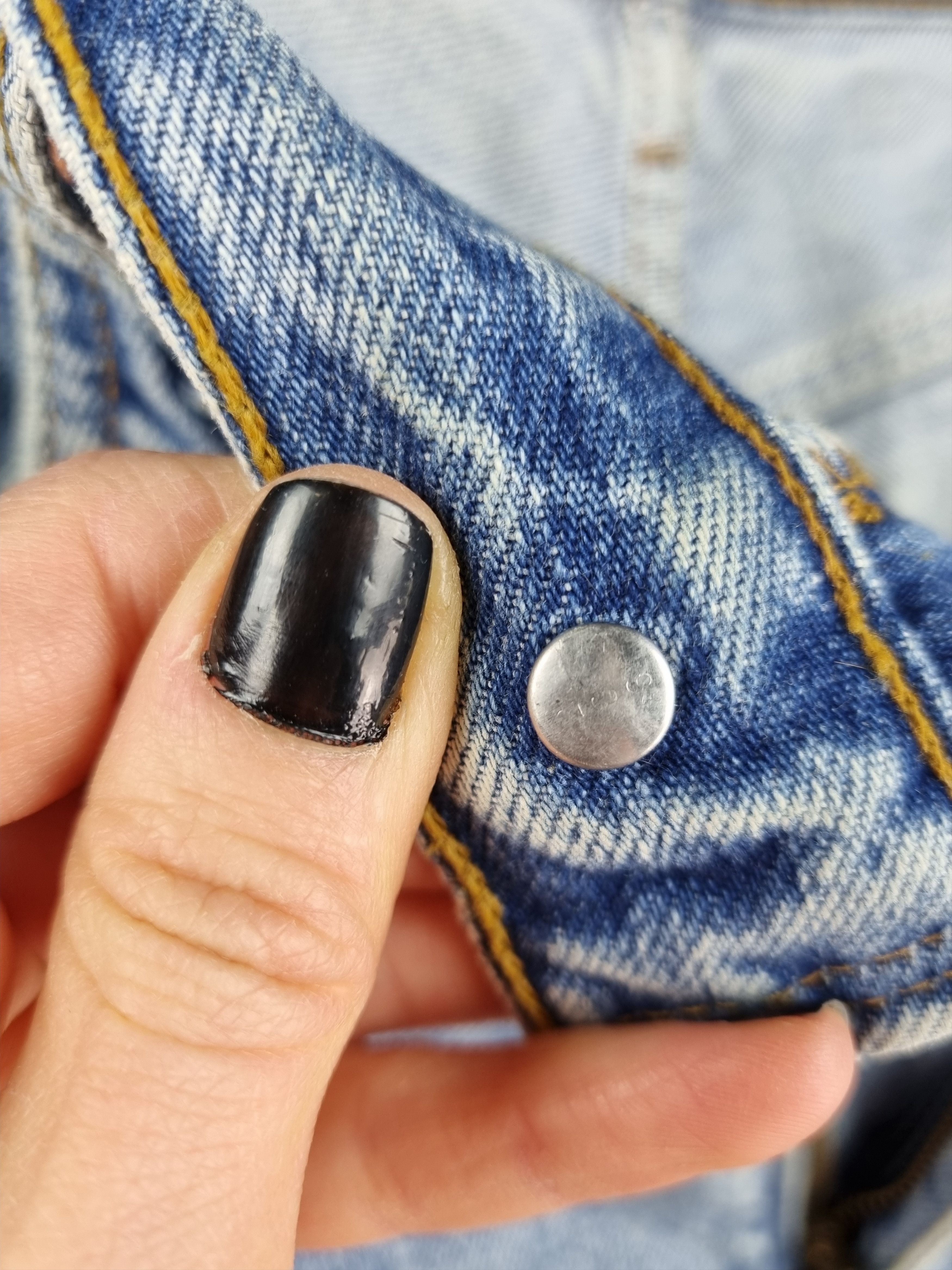 Levi's × Levi's Vintage Clothing 1995 Levis 615 Vintage Denim Jeans CHROME HEARTS style Size US 32 / EU 48 - 15 Thumbnail