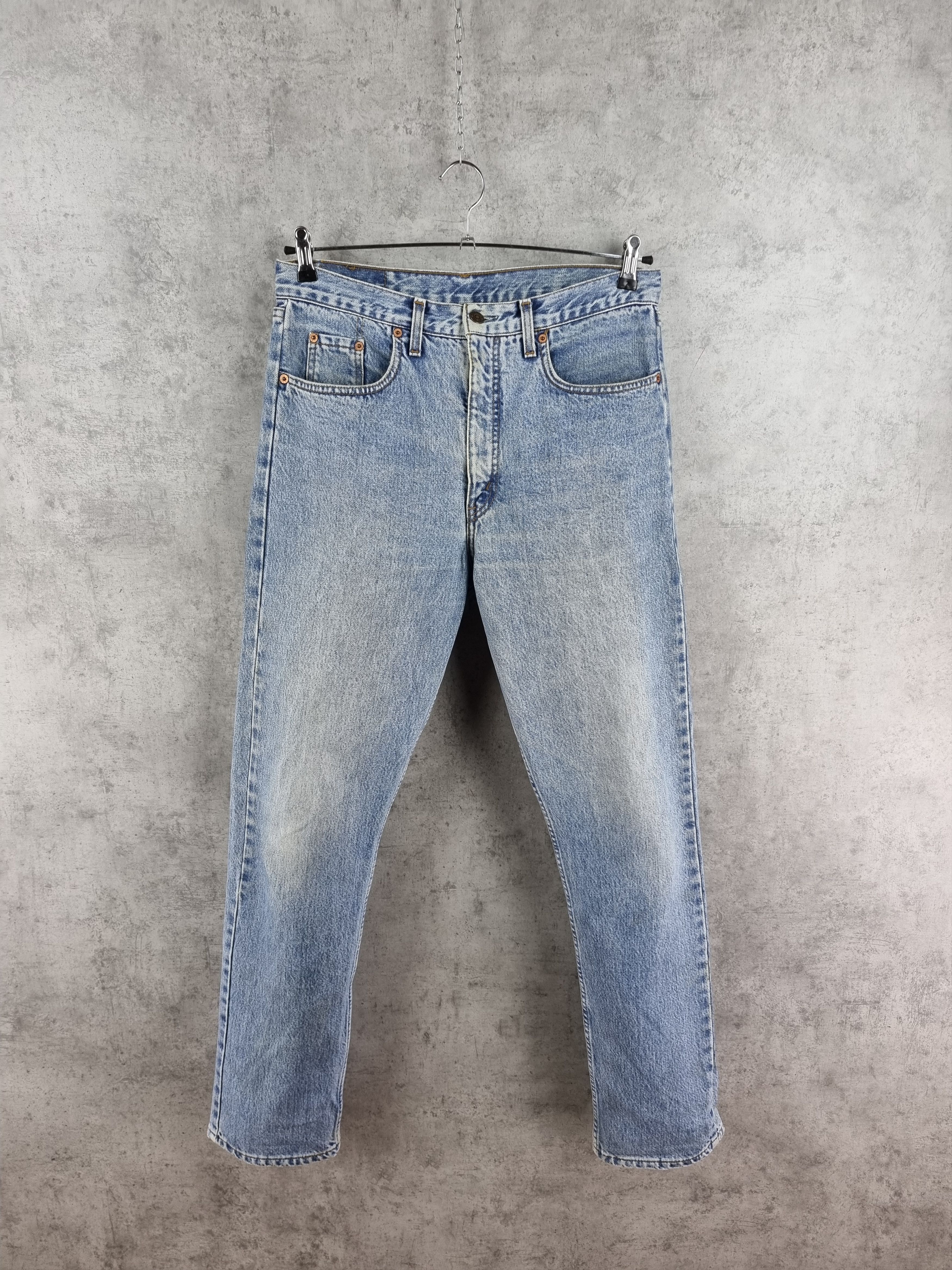 Levi's × Levi's Vintage Clothing 1995 Levis 615 Vintage Denim Jeans CHROME HEARTS style Size US 32 / EU 48 - 1 Thumbnail