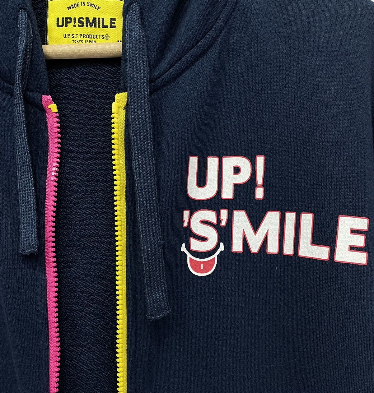 Japanese Brand DOPE! UP! SMILE Tokyo Japan Poly-Cotton Fun Hoodie Size US M / EU 48-50 / 2 - 4 Thumbnail