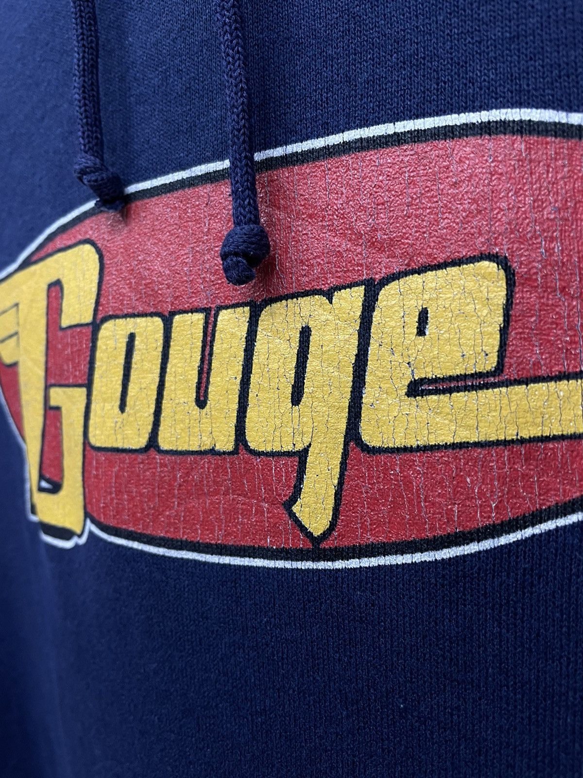 Vintage Vintage GOUGE SKATEBOARD Sweater Hoodie Made In USA Size US XL / EU 56 / 4 - 3 Thumbnail