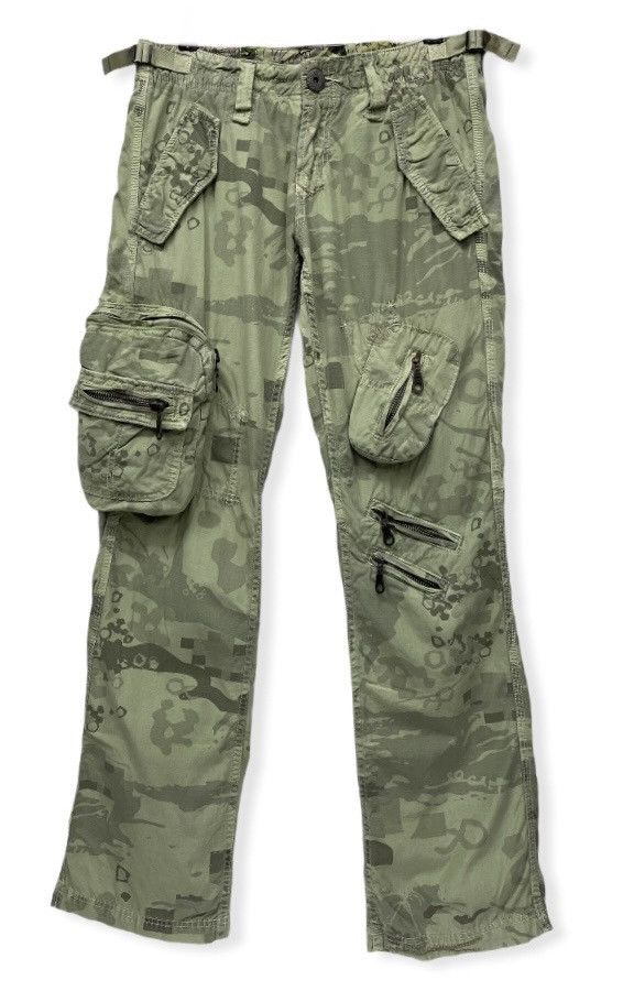 image of Fye Zbrand Gas Mask Bartack Tactical Streetwear Cargo in Light Sage Green, Men's (Size 29)
