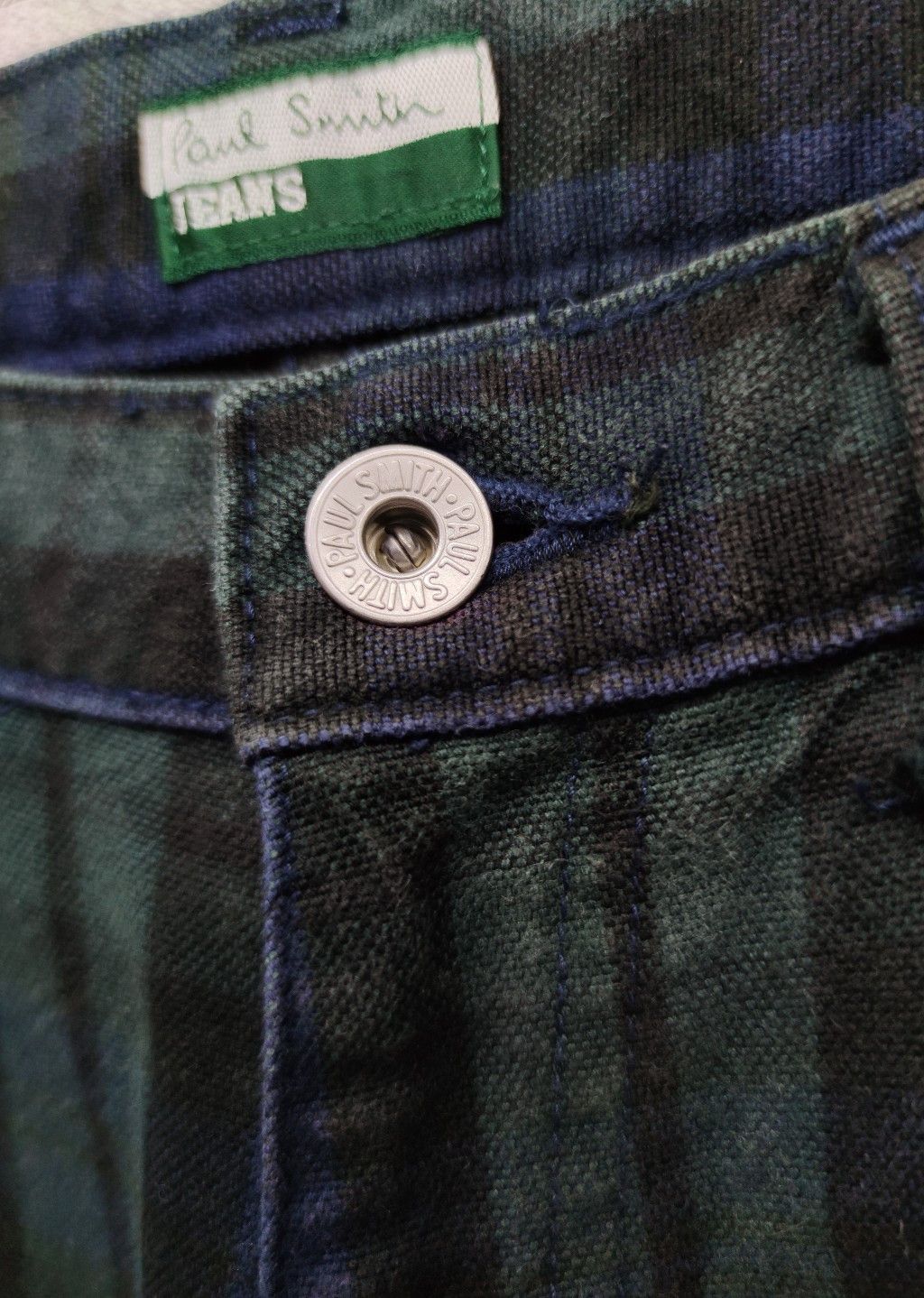 Paul Smith 🔥CYBER WEEK🔥PAUL SMITH Punk Check Plaid Tartan Slim Fit Size US 30 / EU 46 - 7 Thumbnail