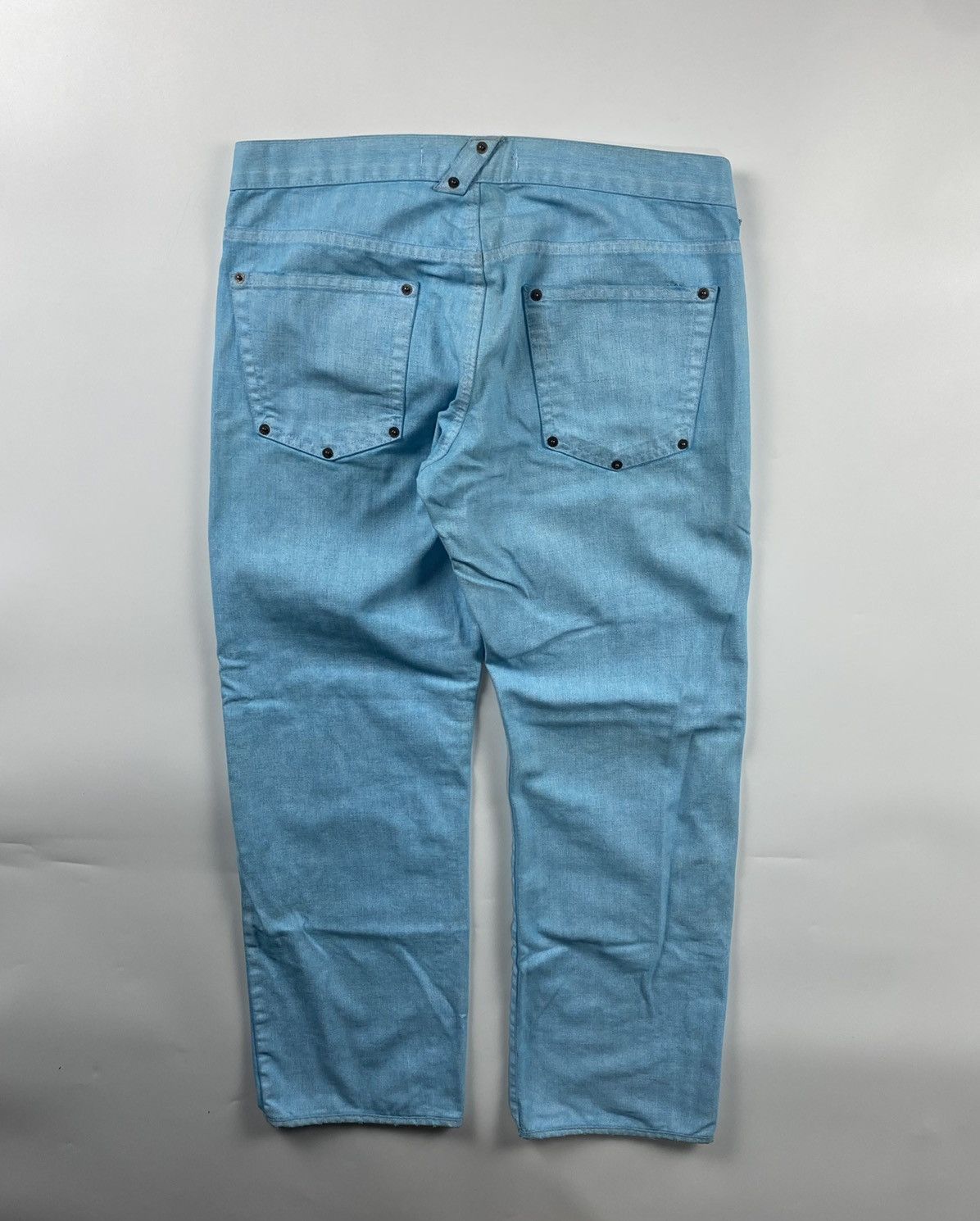 Versace Versace Versus Wax Coated Denim Pants Size US 34 / EU 50 - 13 Thumbnail