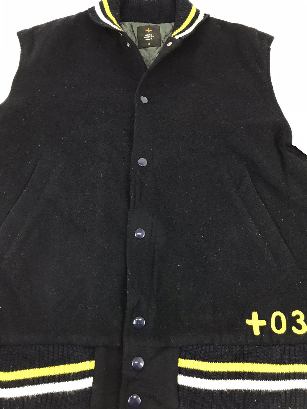 Head Porter Yoshida&Co. Head Porter Plus Varsity Jacket Leather Sleeve Size US M / EU 48-50 / 2 - 2 Thumbnail