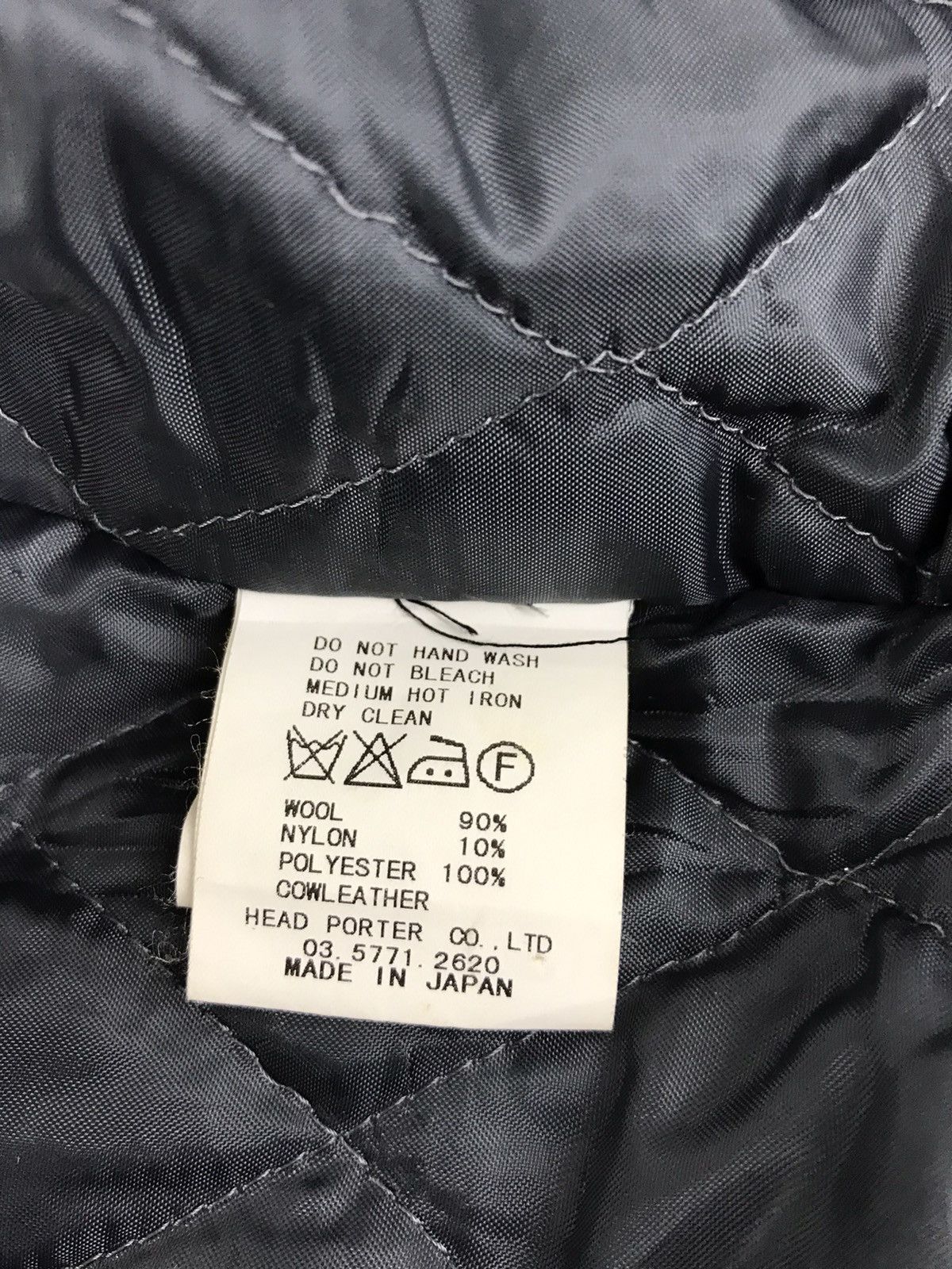 Head Porter Yoshida&Co. Head Porter Plus Varsity Jacket Leather Sleeve Size US M / EU 48-50 / 2 - 14 Thumbnail