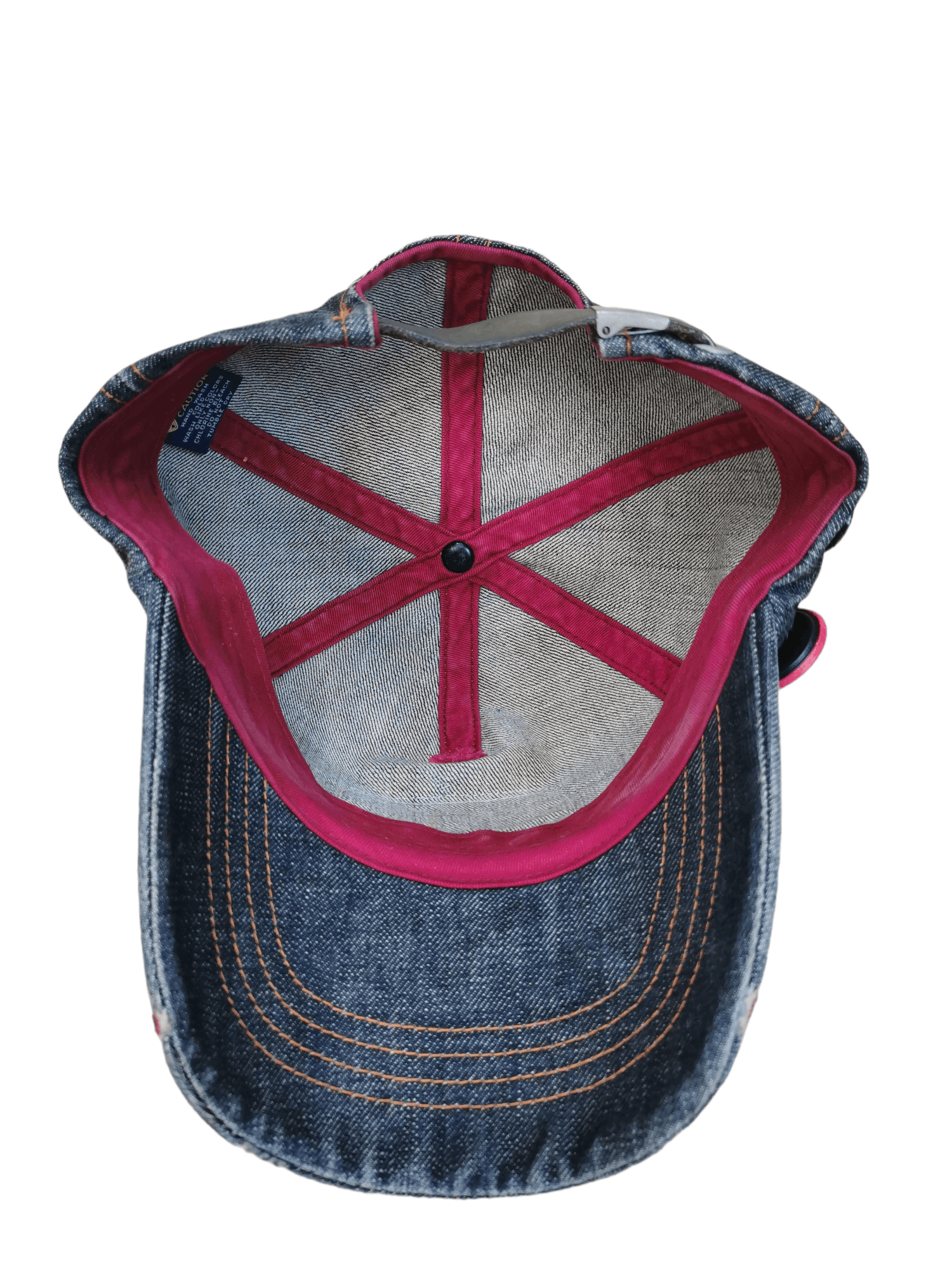 Designer HERMANS DESIGNER SUGAR DADDY DENIM HAT CAP Size ONE SIZE - 5 Thumbnail