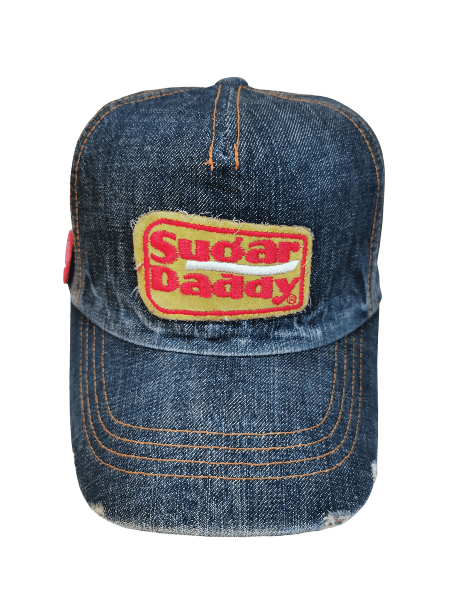 Designer HERMANS DESIGNER SUGAR DADDY DENIM HAT CAP Size ONE SIZE - 1 Thumbnail