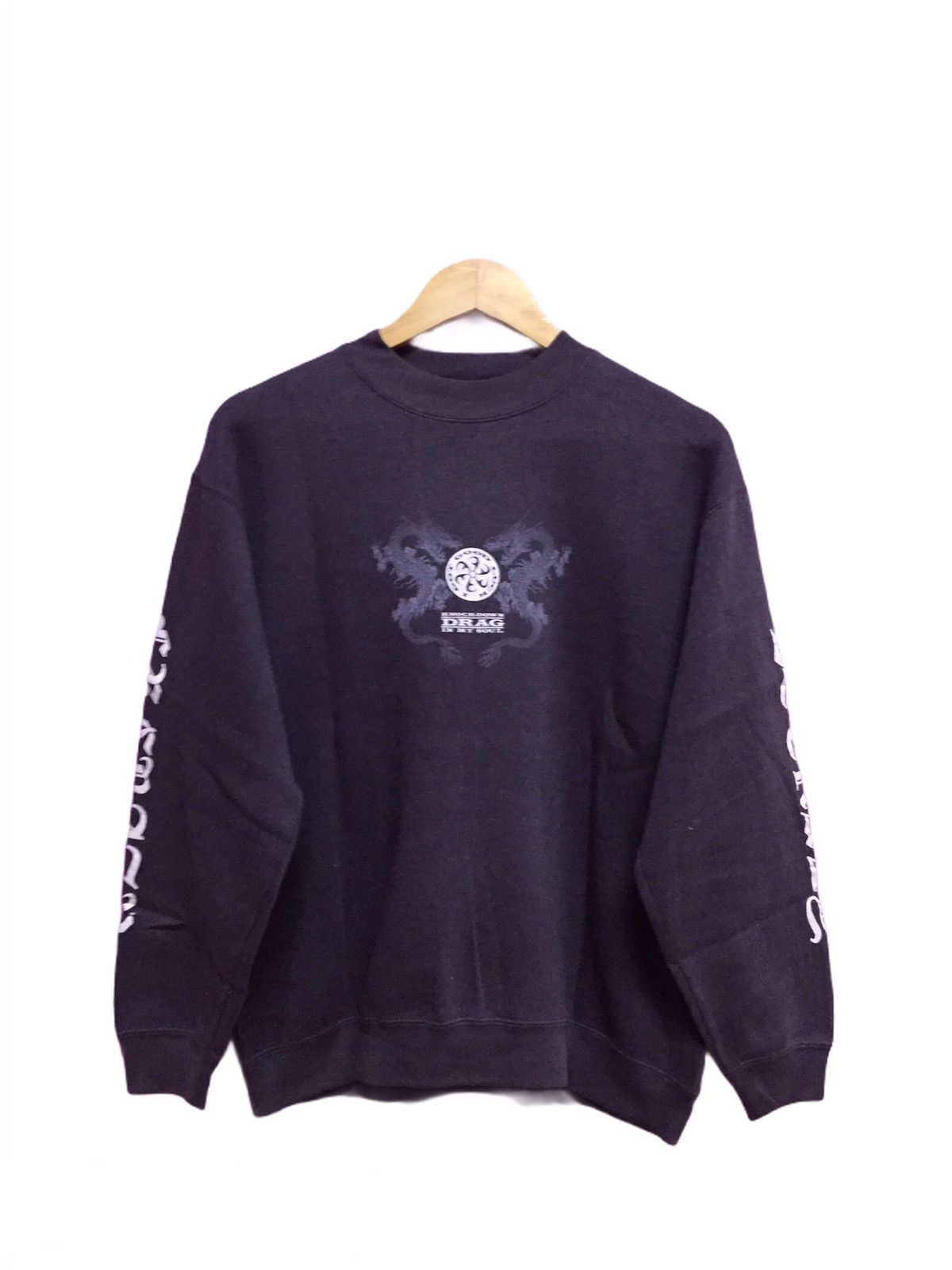 Japanese Brand Last Drop Sukajan Dragon Third Wave Unlimited Sweatshirts Size US M / EU 48-50 / 2 - 2 Thumbnail