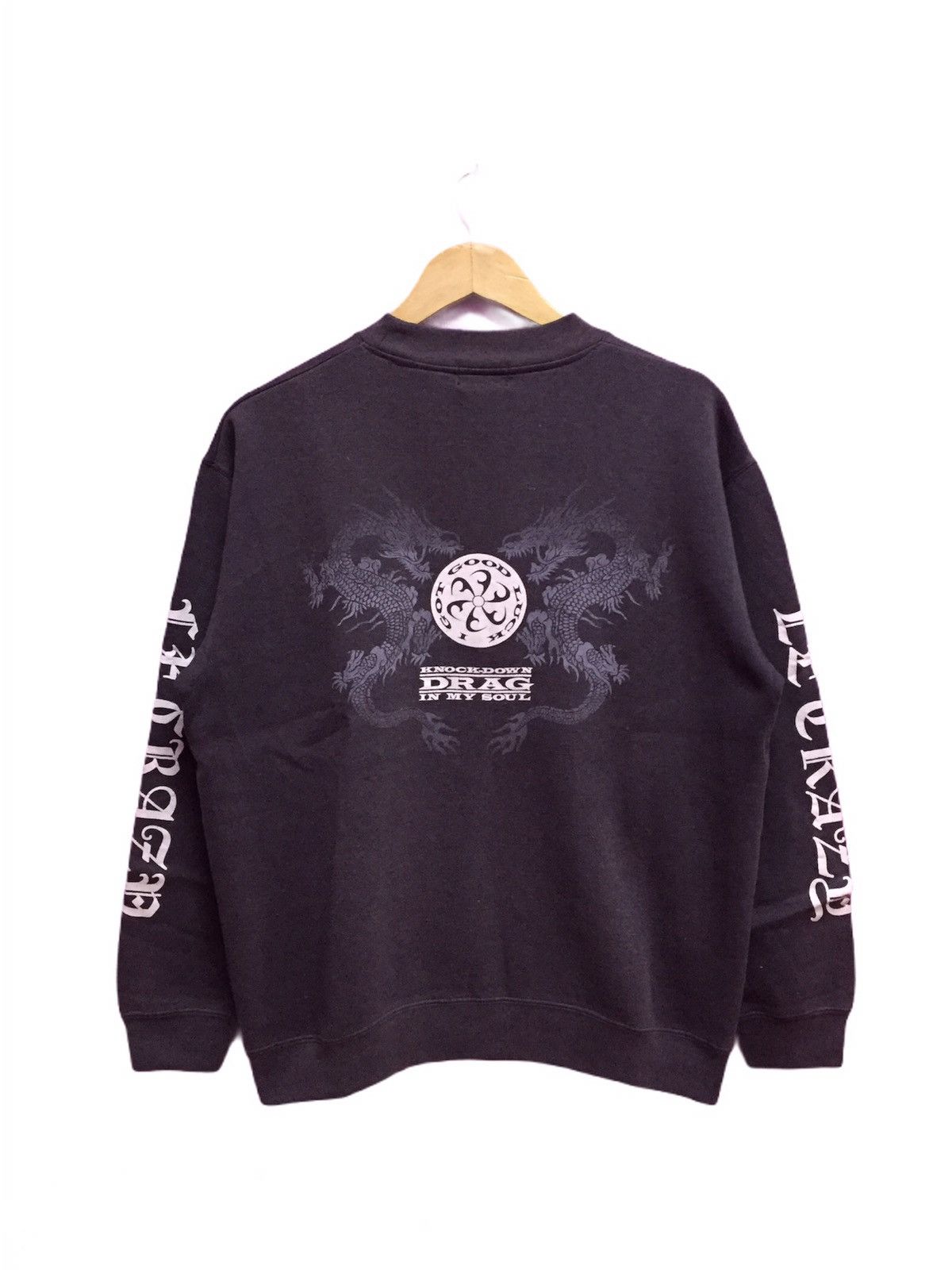 Japanese Brand Last Drop Sukajan Dragon Third Wave Unlimited Sweatshirts Size US M / EU 48-50 / 2 - 1 Thumbnail