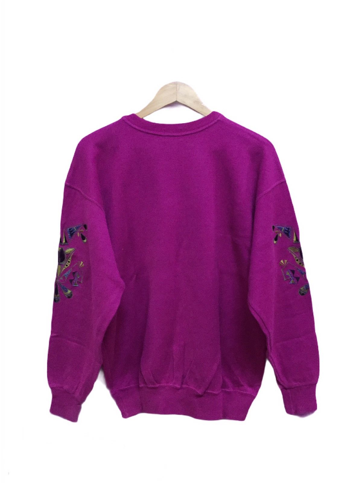Japanese Brand Vintage 90s Quinto Viale Gobangai Designs Sweatshirt Size L Size US L / EU 52-54 / 3 - 2 Thumbnail