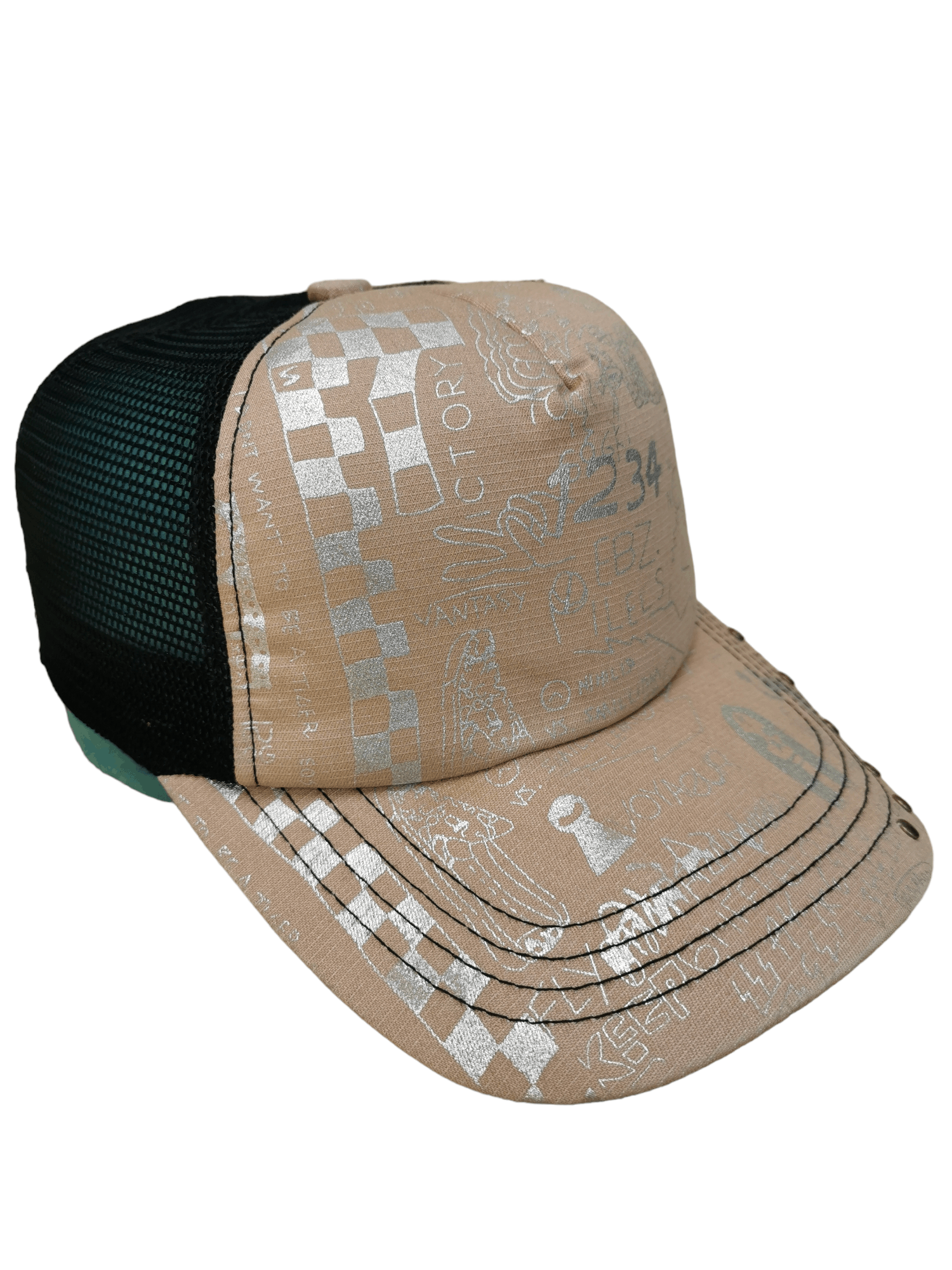 Art Comes First ART DESIGNER TRUCKER HAT CAP Size ONE SIZE - 3 Thumbnail
