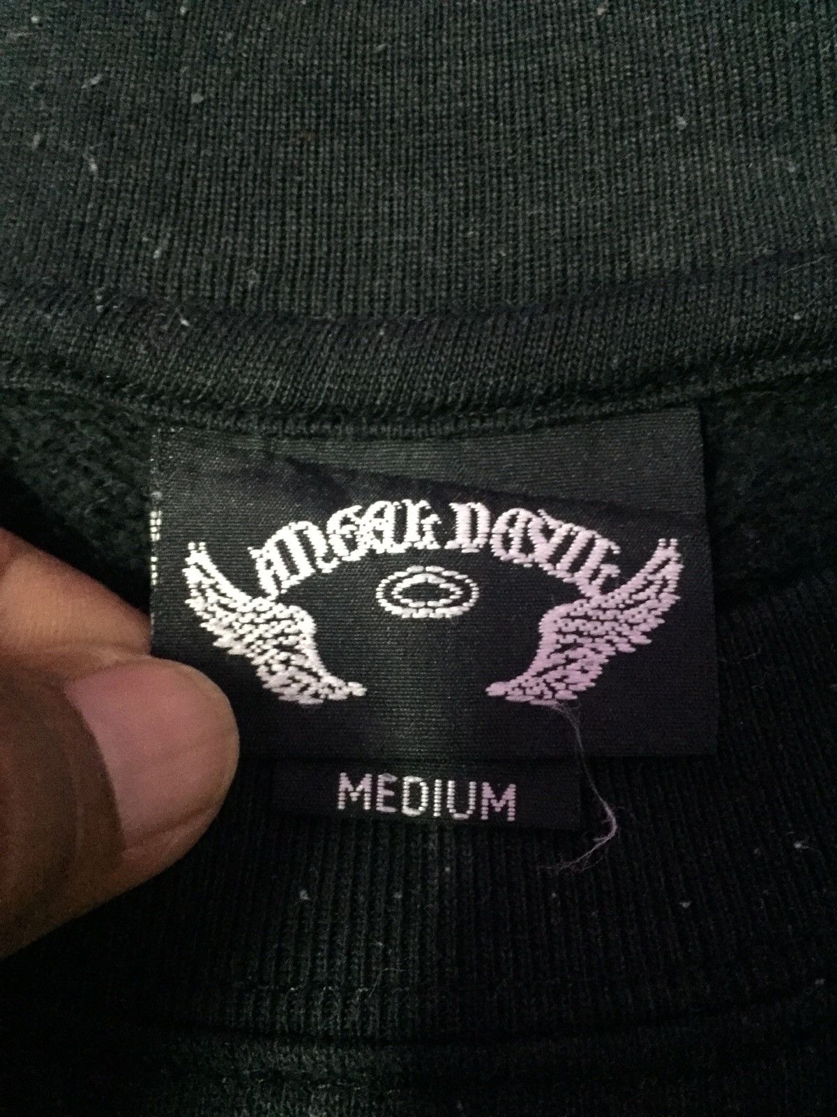 Japanese Brand Vintage Angel Devil Sweatshirts Size Medium Size US M / EU 48-50 / 2 - 3 Thumbnail