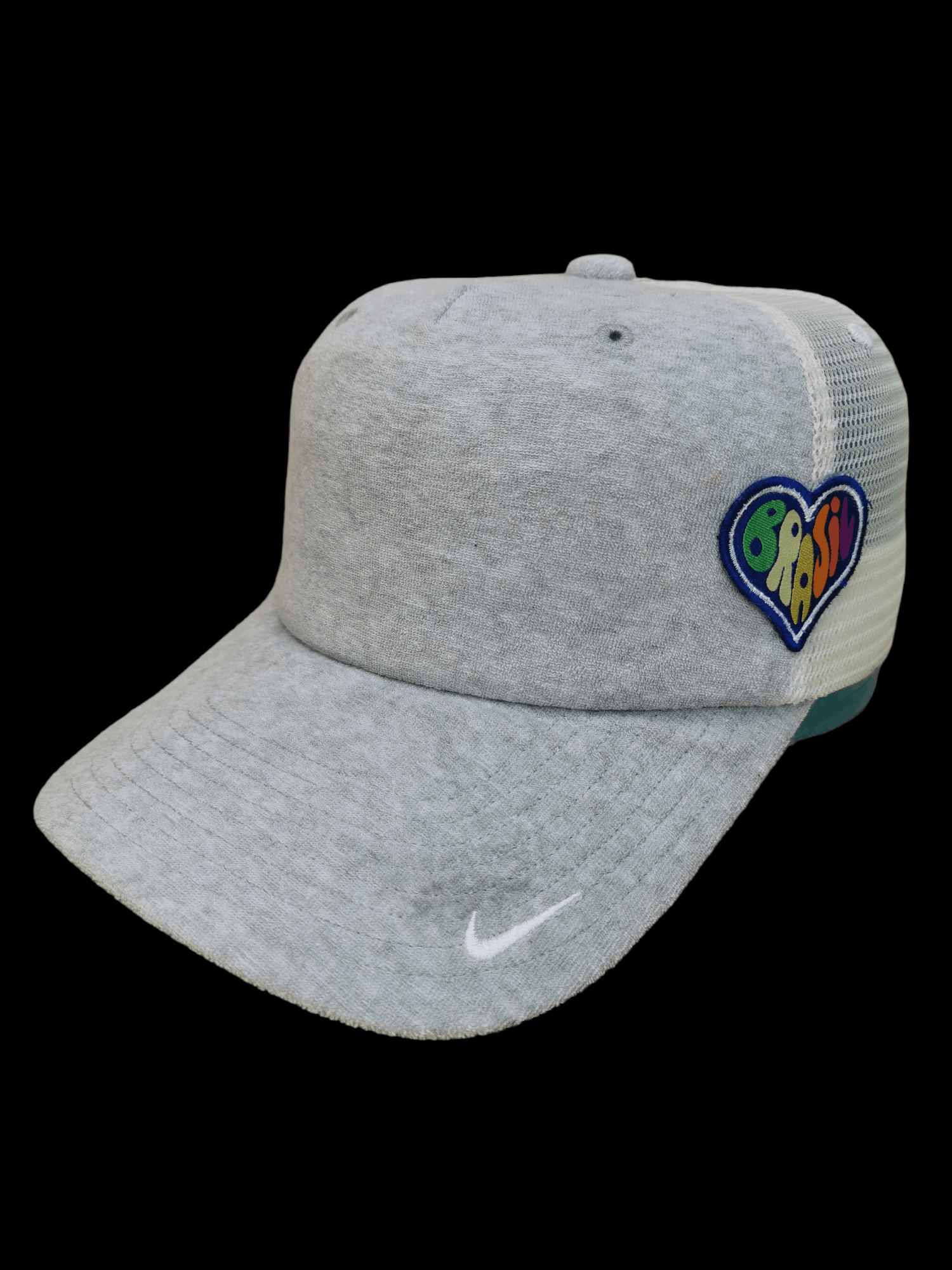 Nike VINTAGE NIKE BRASIL TRUCKER HAT CAP Size ONE SIZE - 1 Thumbnail