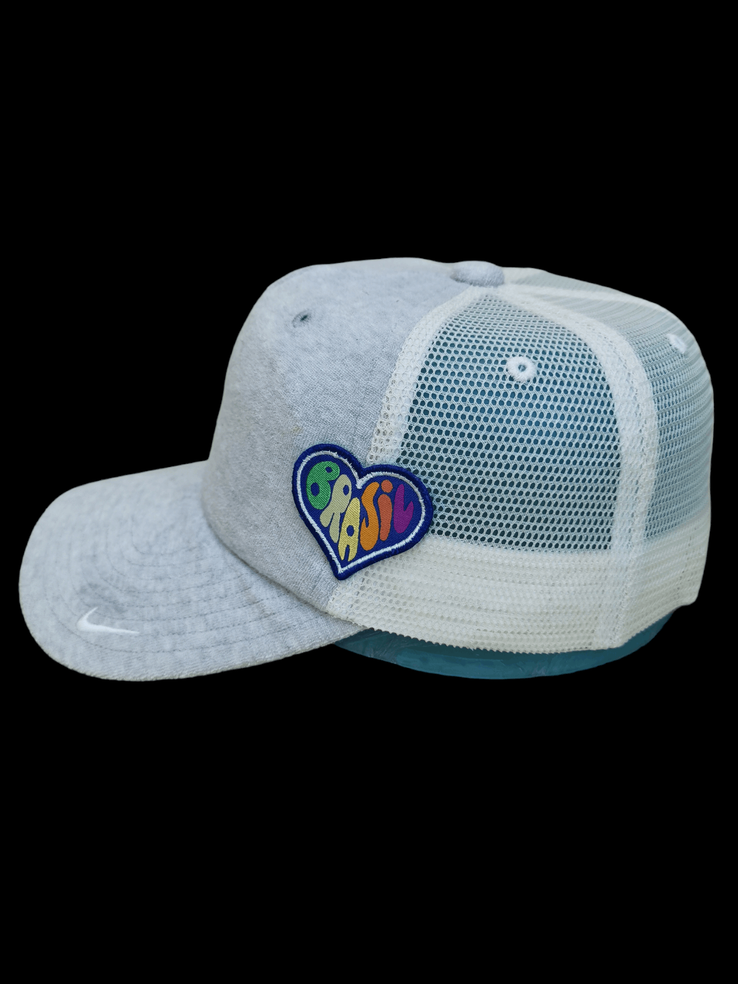 Nike VINTAGE NIKE BRASIL TRUCKER HAT CAP Size ONE SIZE - 3 Thumbnail