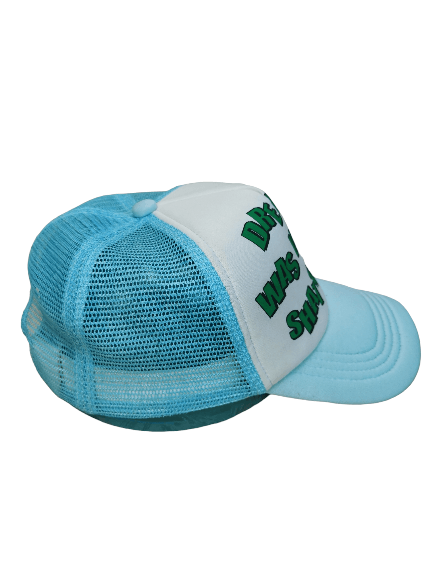 Designer DREAM WAS UTTERLY SHATTERED TRUCKER HAT CAP Size ONE SIZE - 4 Thumbnail