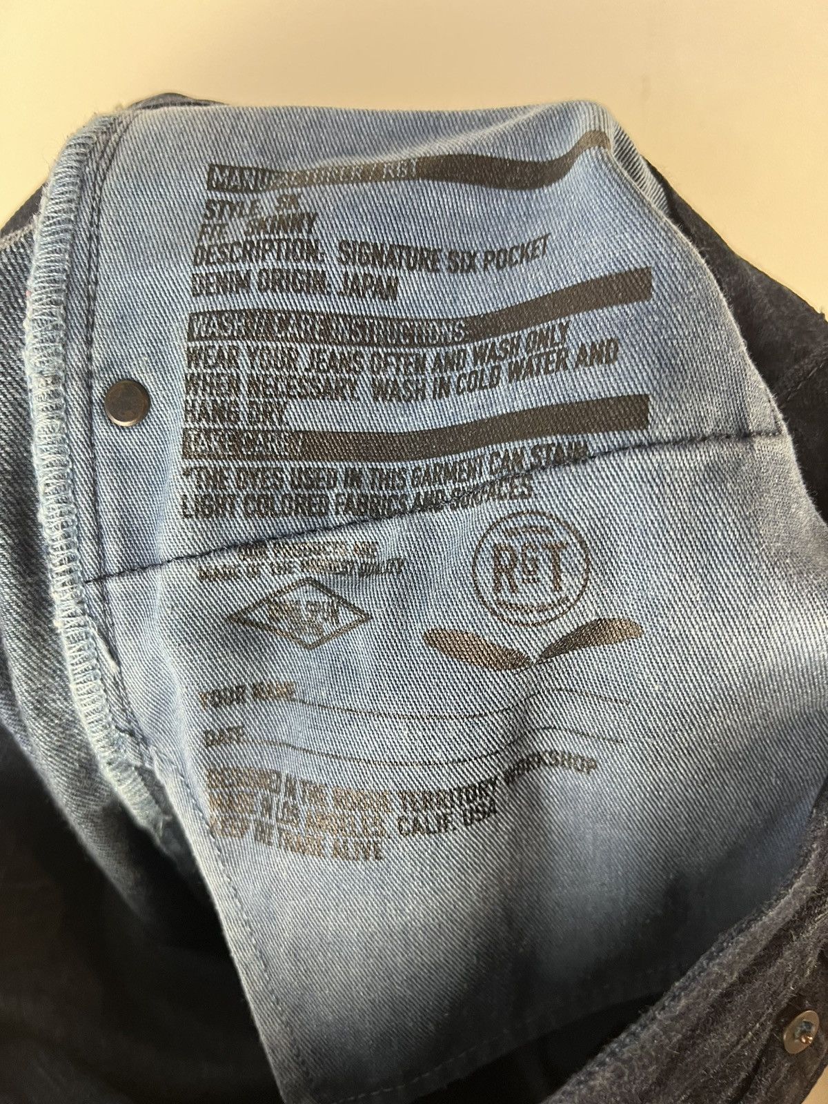 Rogue Territory Rogue territory signature six pocket selvedge Size US 31 - 5 Thumbnail