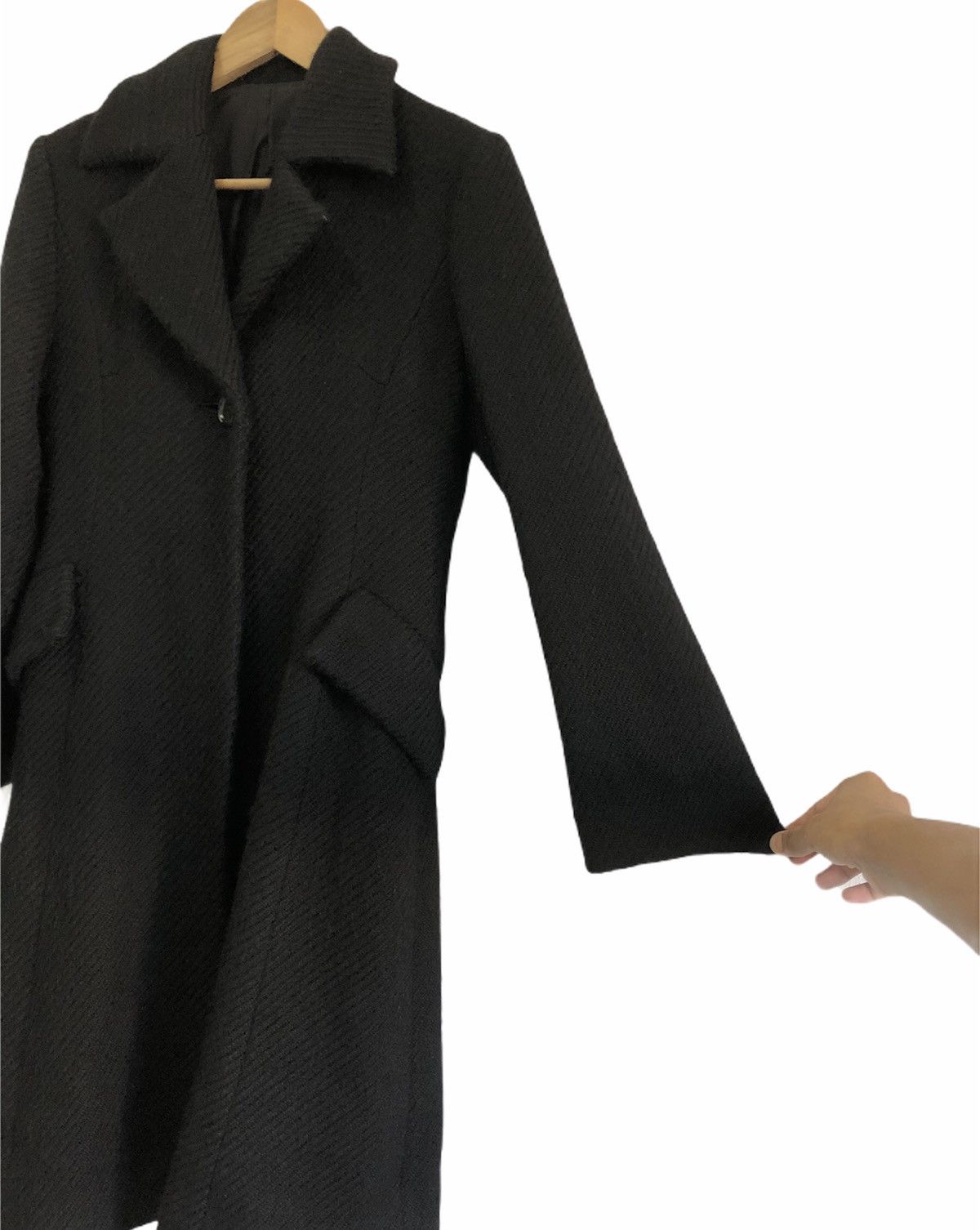 Yohji Yamamoto Y’S BIS YOHJI YAMAMOTO IWISH WOOL LONG JACKET Size S / US 4 / IT 40 - 5 Thumbnail