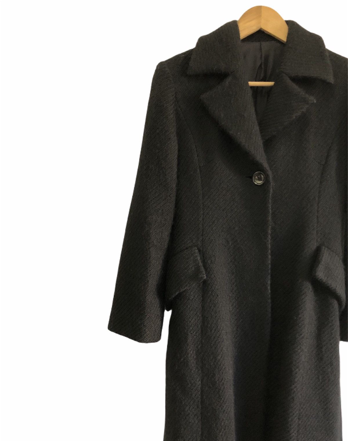 Yohji Yamamoto Y’S BIS YOHJI YAMAMOTO IWISH WOOL LONG JACKET Size S / US 4 / IT 40 - 3 Thumbnail
