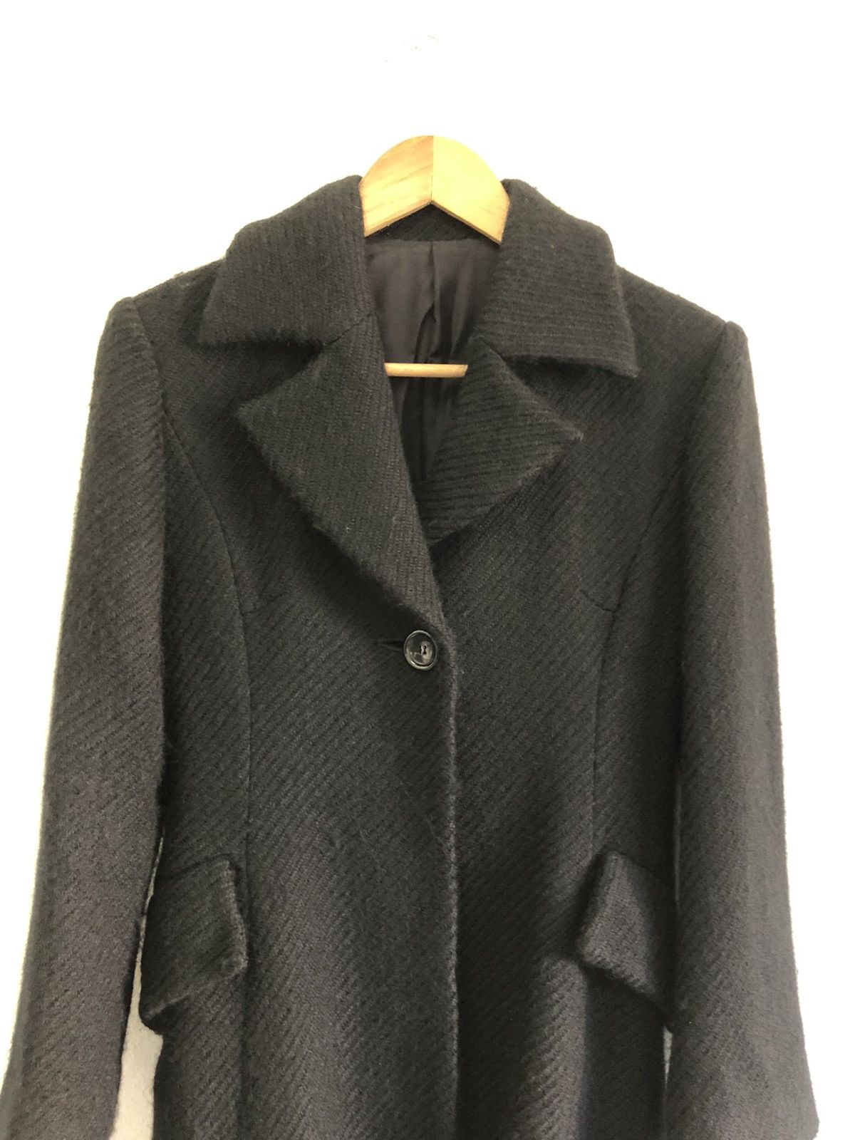 Yohji Yamamoto Y’S BIS YOHJI YAMAMOTO IWISH WOOL LONG JACKET Size S / US 4 / IT 40 - 10 Thumbnail