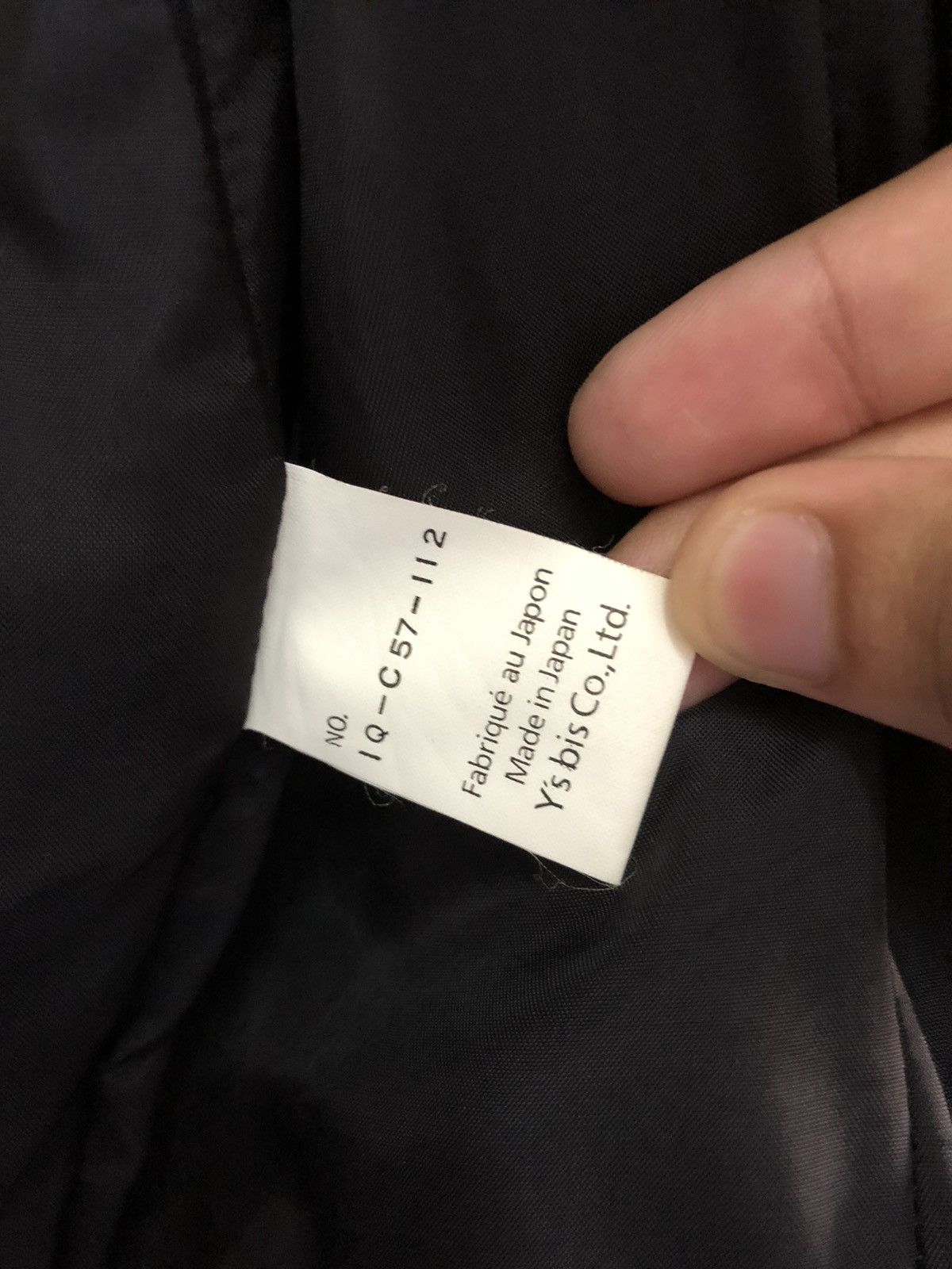 Yohji Yamamoto Y’S BIS YOHJI YAMAMOTO IWISH WOOL LONG JACKET Size S / US 4 / IT 40 - 14 Thumbnail