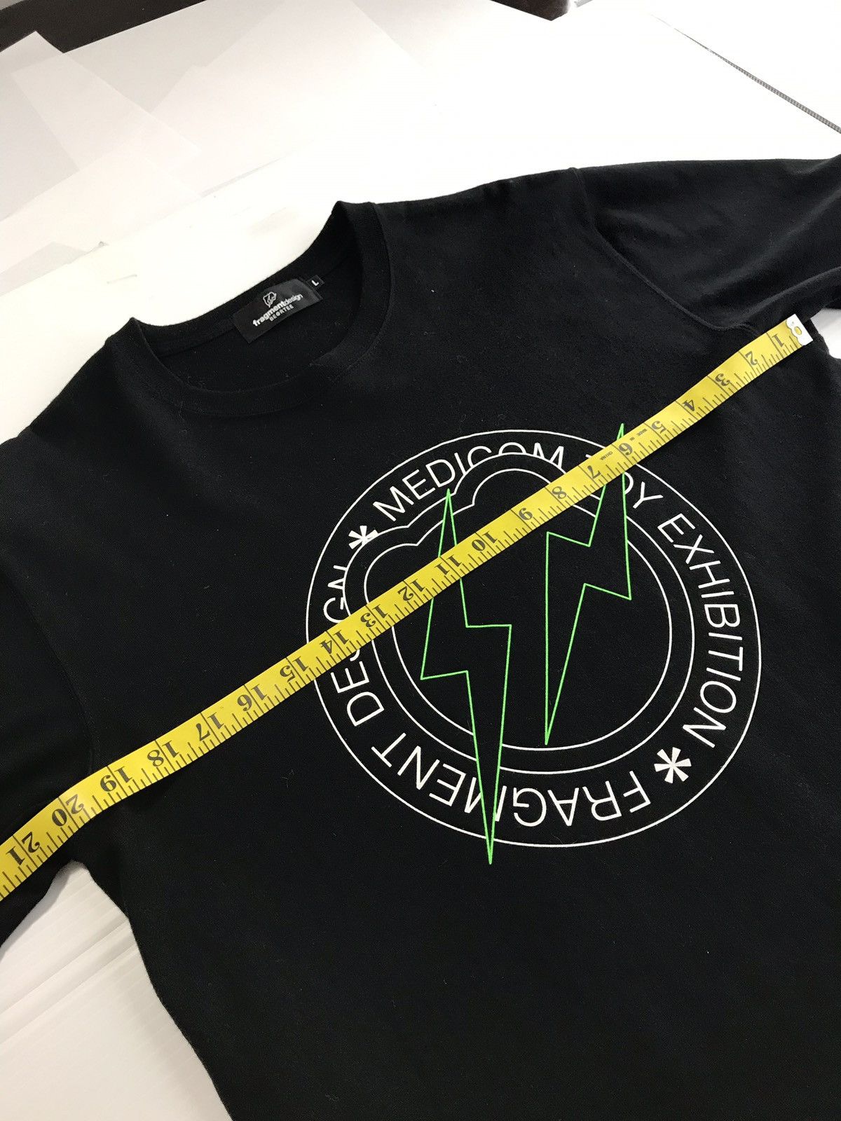 Fragment Design × Medicom Toy Bolt Tee Size US L / EU 52-54 / 3 - 5 Thumbnail