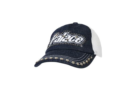 Palace Palace Studded Denim Trucker Indigo Size ONE SIZE - 1 Thumbnail