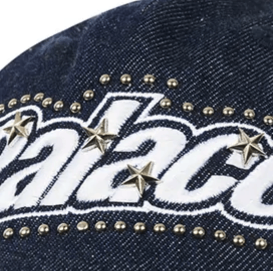 Palace Palace Studded Denim Trucker Indigo Size ONE SIZE - 2 Thumbnail