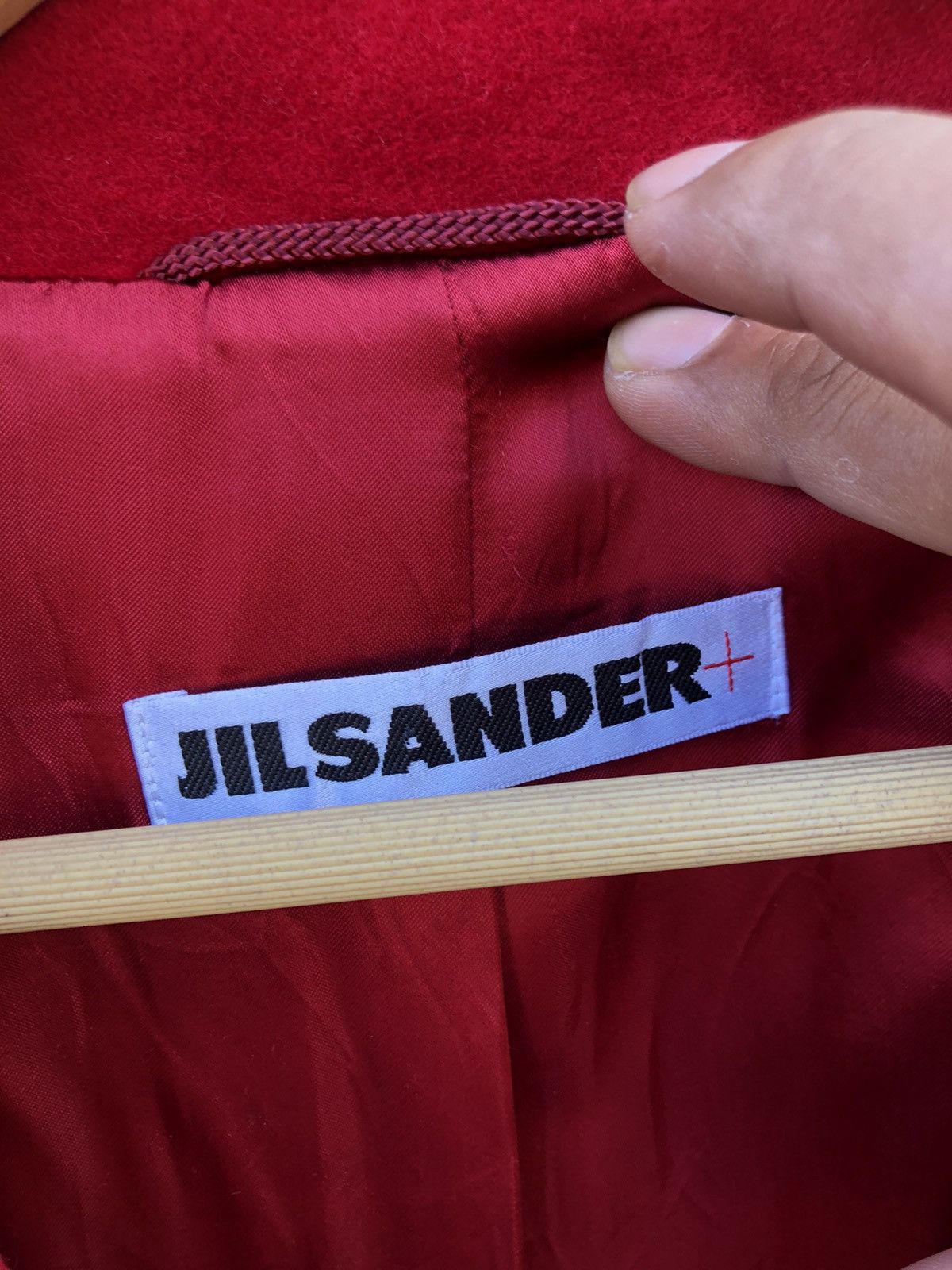 Jil Sander Jil Sander PeaCoat Jacket Red Color Size XS / US 0-2 / IT 36-38 - 4 Thumbnail