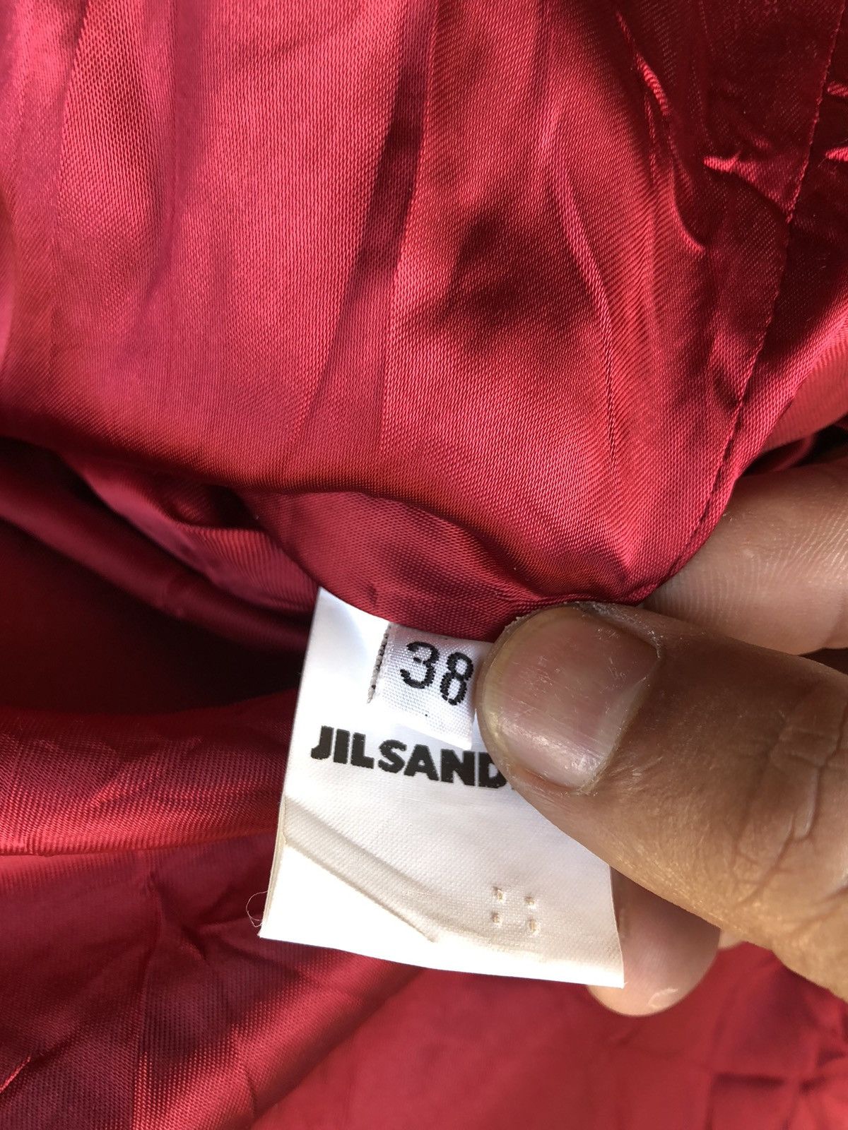 Jil Sander Jil Sander PeaCoat Jacket Red Color Size XS / US 0-2 / IT 36-38 - 5 Thumbnail