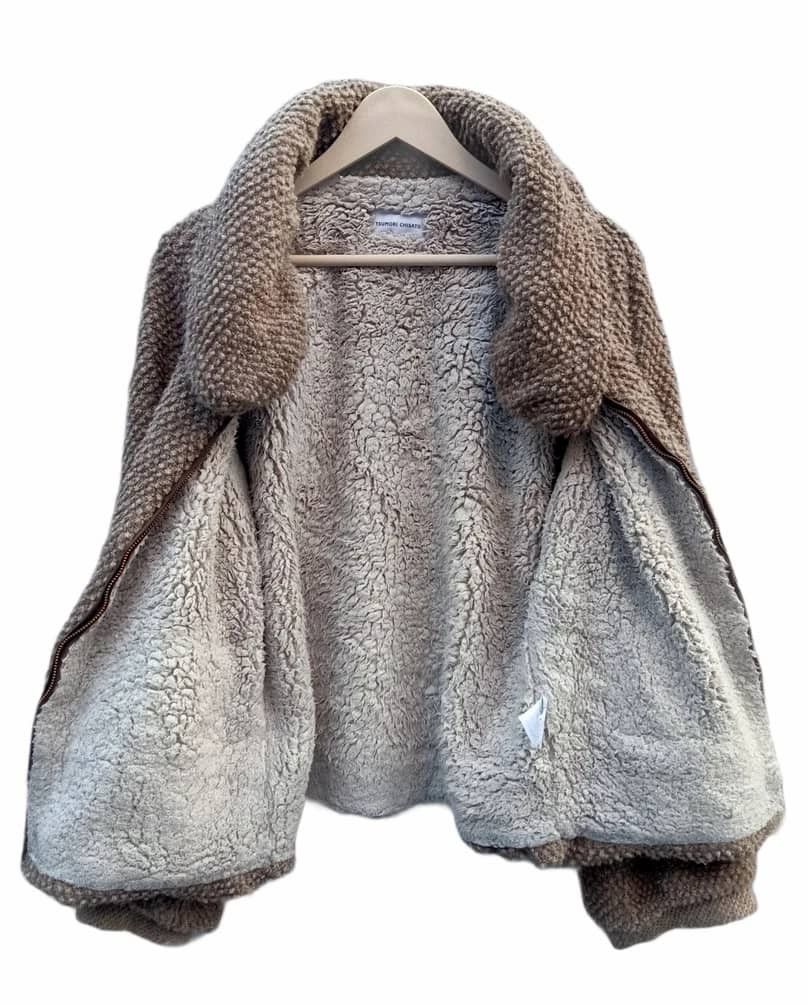 Issey Miyake × Tsumori Chisato Tsumori Chisato Issey Miyake Faux Fur Zipper Jacket Size US M / EU 48-50 / 2 - 3 Thumbnail