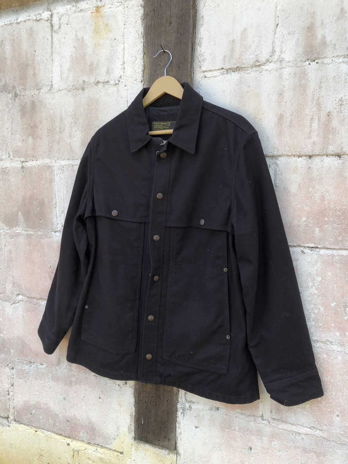 Polo Ralph Lauren × RRL Ralph Lauren × Ralph Lauren Polo Jeans CO. Ralph Lauren Work Jacket Size US L / EU 52-54 / 3 - 3 Thumbnail