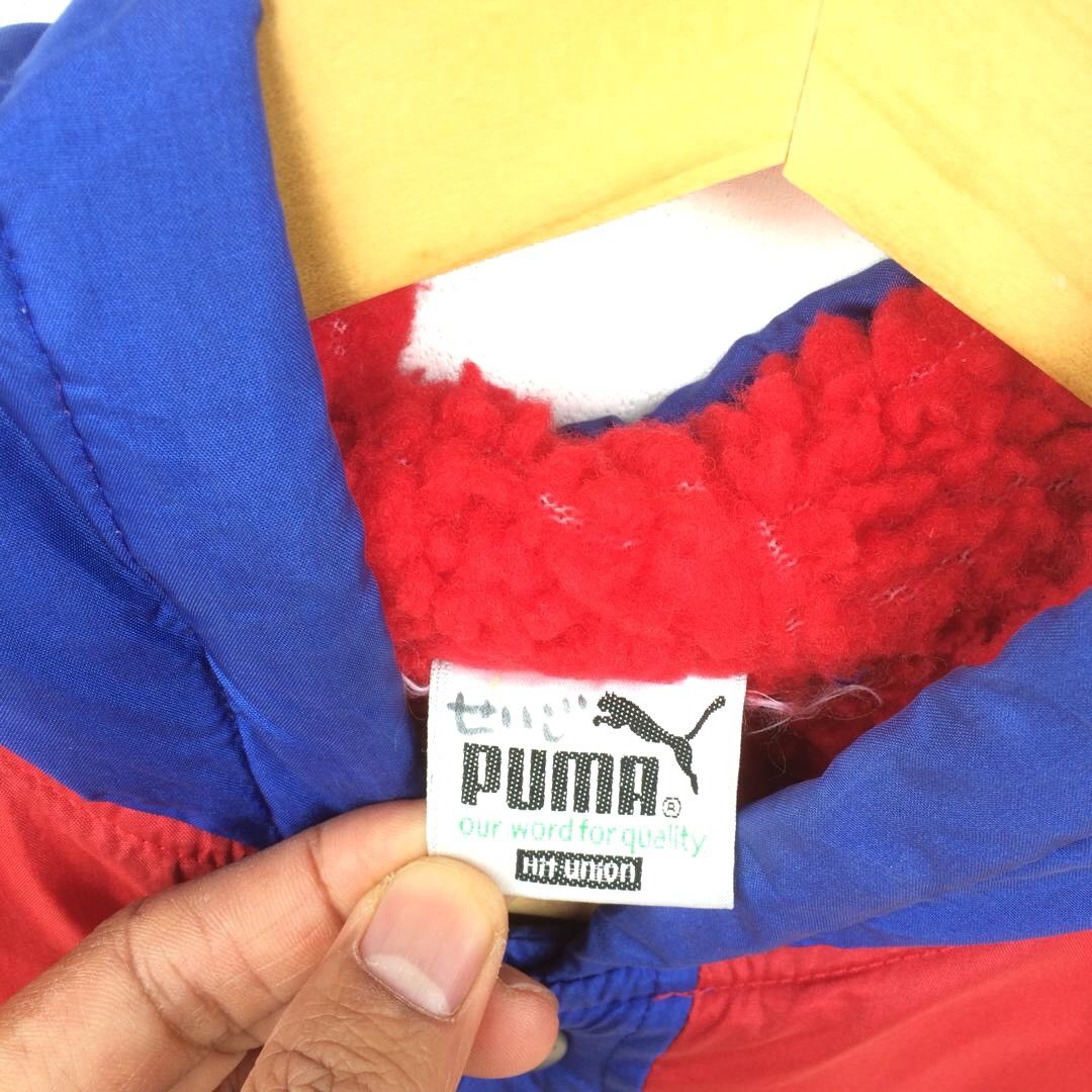 Puma × Vintage VINTAGE PUMA BAGGY SHERPA LINING BIG LOGO Size US L / EU 52-54 / 3 - 5 Thumbnail