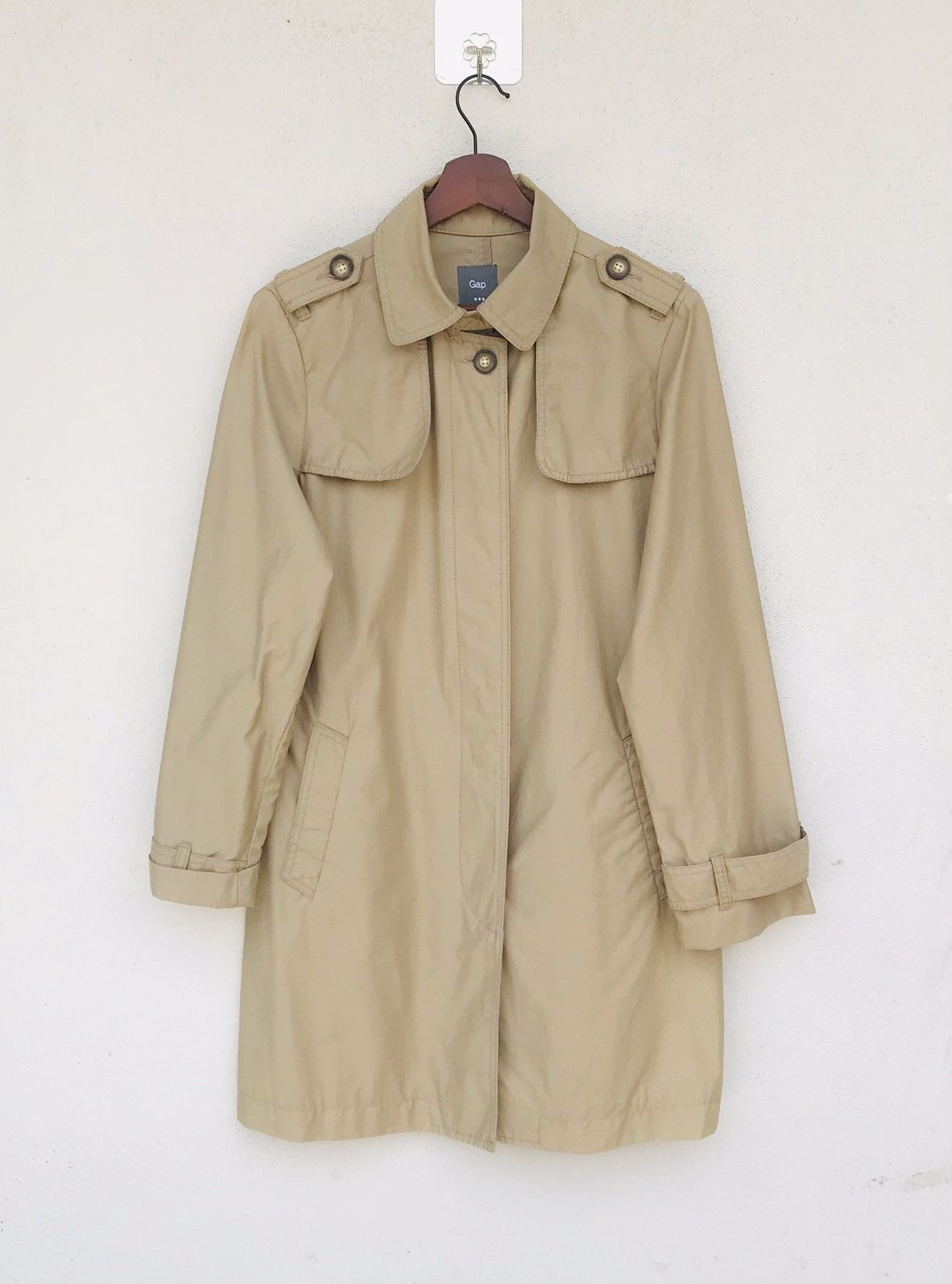image of Gap Long Jacket in Brown, Men's (Size Medium)