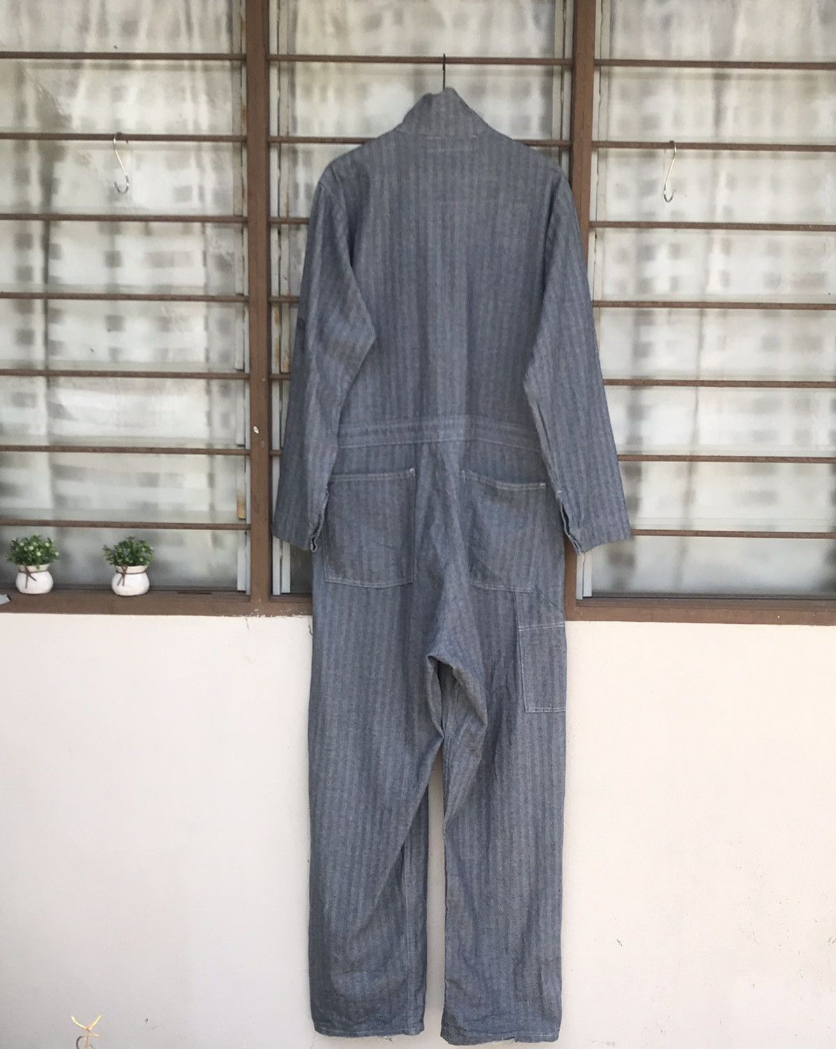 Other Vintage Suzuki coverall sanforized hickory union made usa Size US L / EU 52-54 / 3 - 10 Thumbnail
