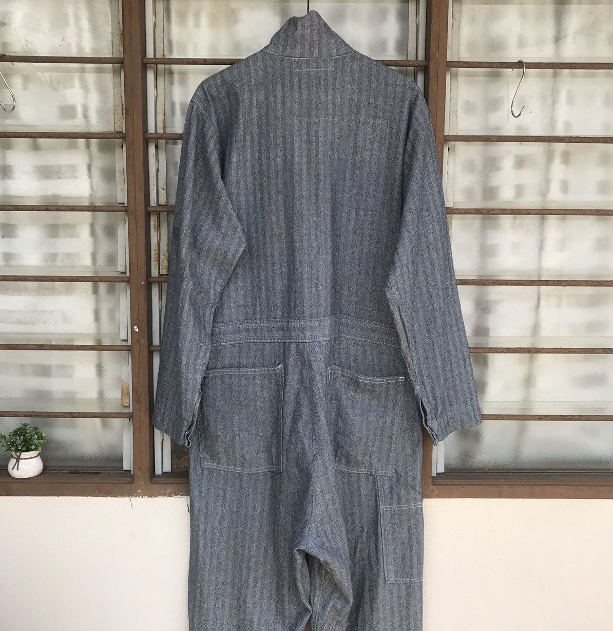 Other Vintage Suzuki coverall sanforized hickory union made usa Size US L / EU 52-54 / 3 - 12 Thumbnail