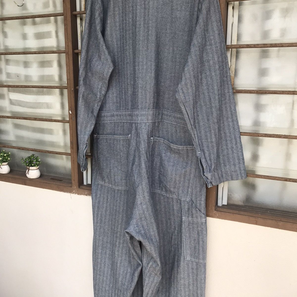 Other Vintage Suzuki coverall sanforized hickory union made usa Size US L / EU 52-54 / 3 - 13 Thumbnail