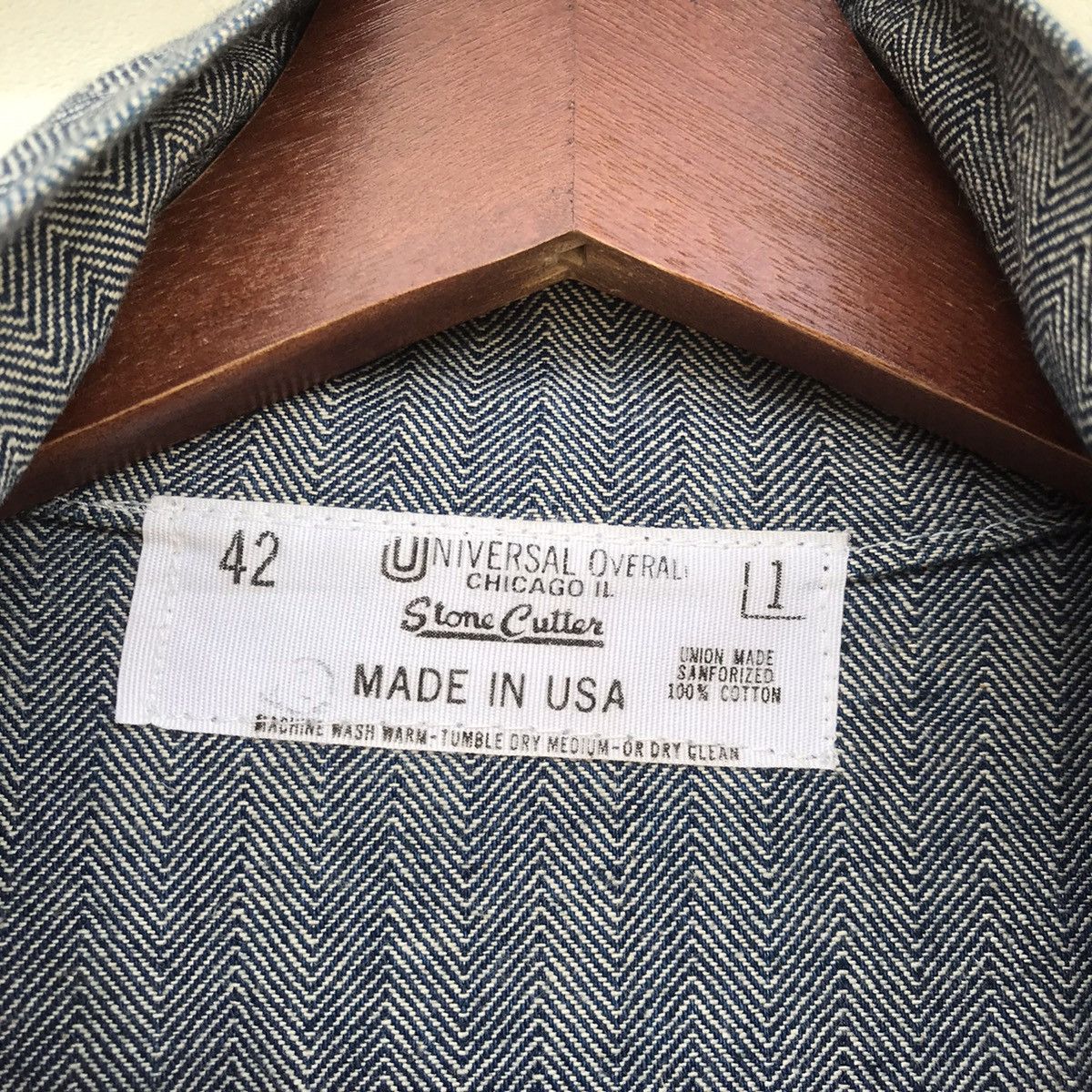 Other Vintage Suzuki coverall sanforized hickory union made usa Size US L / EU 52-54 / 3 - 14 Thumbnail