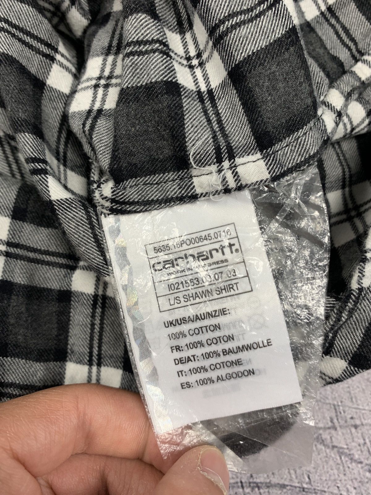 Carhartt CARHARTT L/S SHAWN SHIRT OG SKATEGANG MENS WORKWEAR STYLE Size US M / EU 48-50 / 2 - 14 Thumbnail