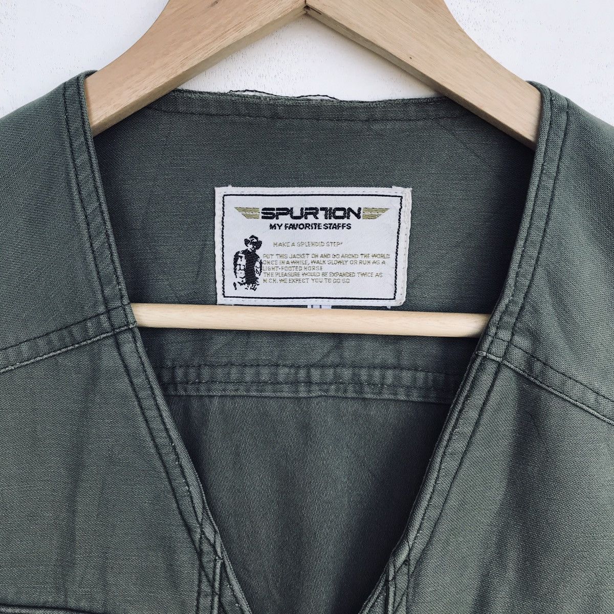 Other Vintage Scovill buttom Hunting parachute denim jacket Size US L / EU 52-54 / 3 - 7 Thumbnail