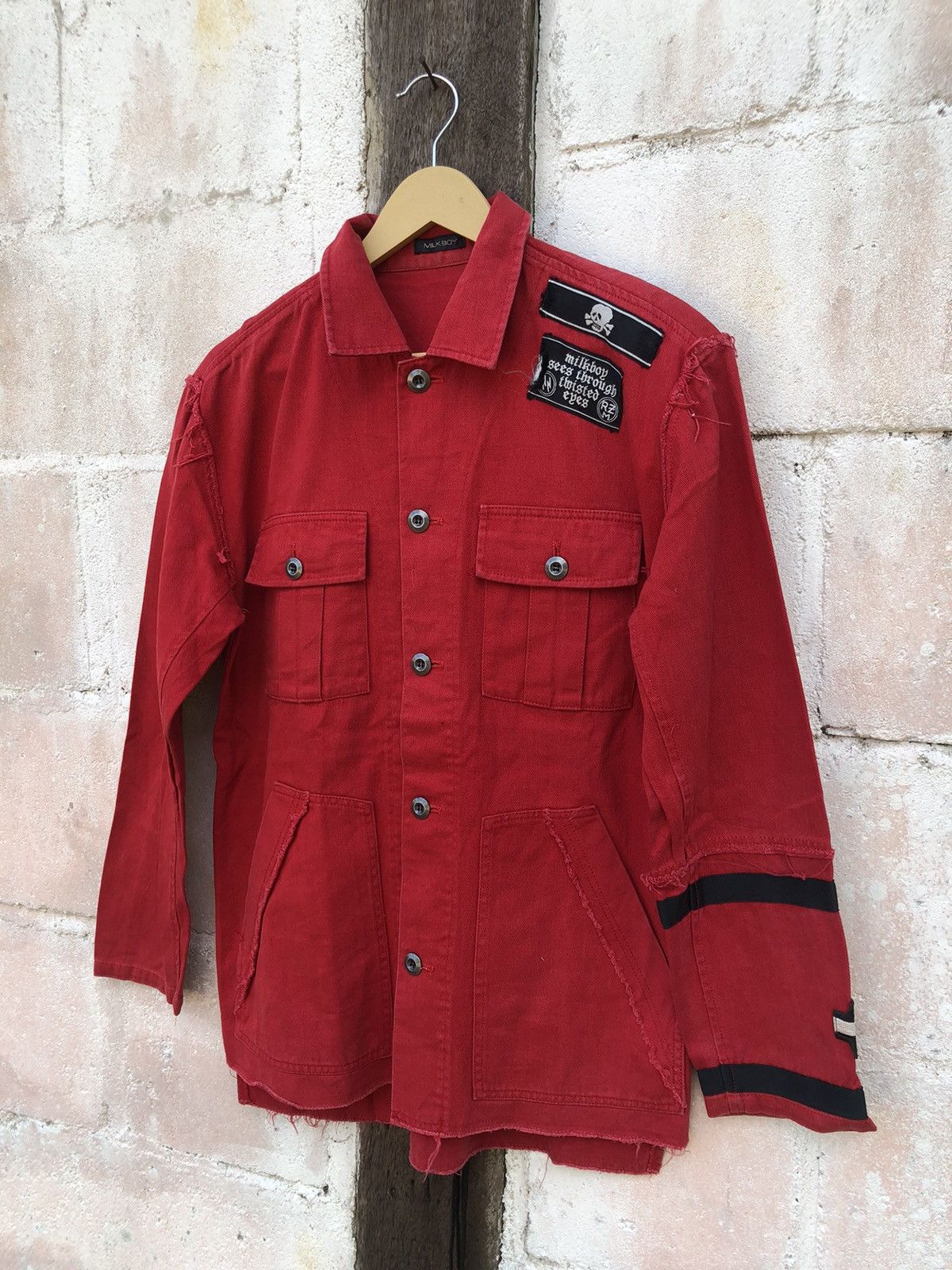 Beauty Beast × Designer × Seditionaries Milk Boy Punks Design Gem Jacket Patchworks Size US M / EU 48-50 / 2 - 3 Thumbnail