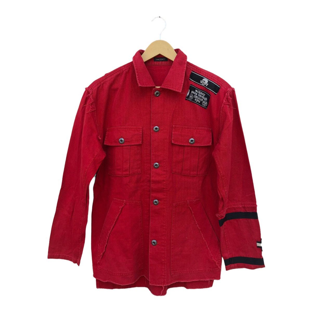 Beauty Beast × Designer × Seditionaries Milk Boy Punks Design Gem Jacket Patchworks Size US M / EU 48-50 / 2 - 1 Thumbnail