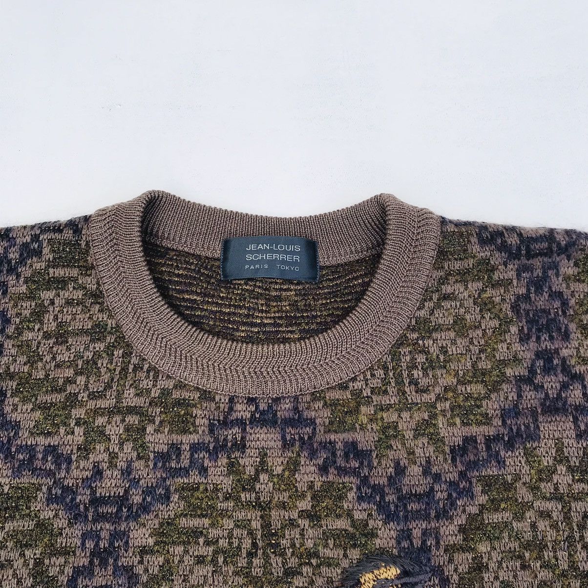 Jean-Louis Scherrer Rare Jean Louis Scherrer paris bird of paradise knitwear Size US L / EU 52-54 / 3 - 7 Thumbnail