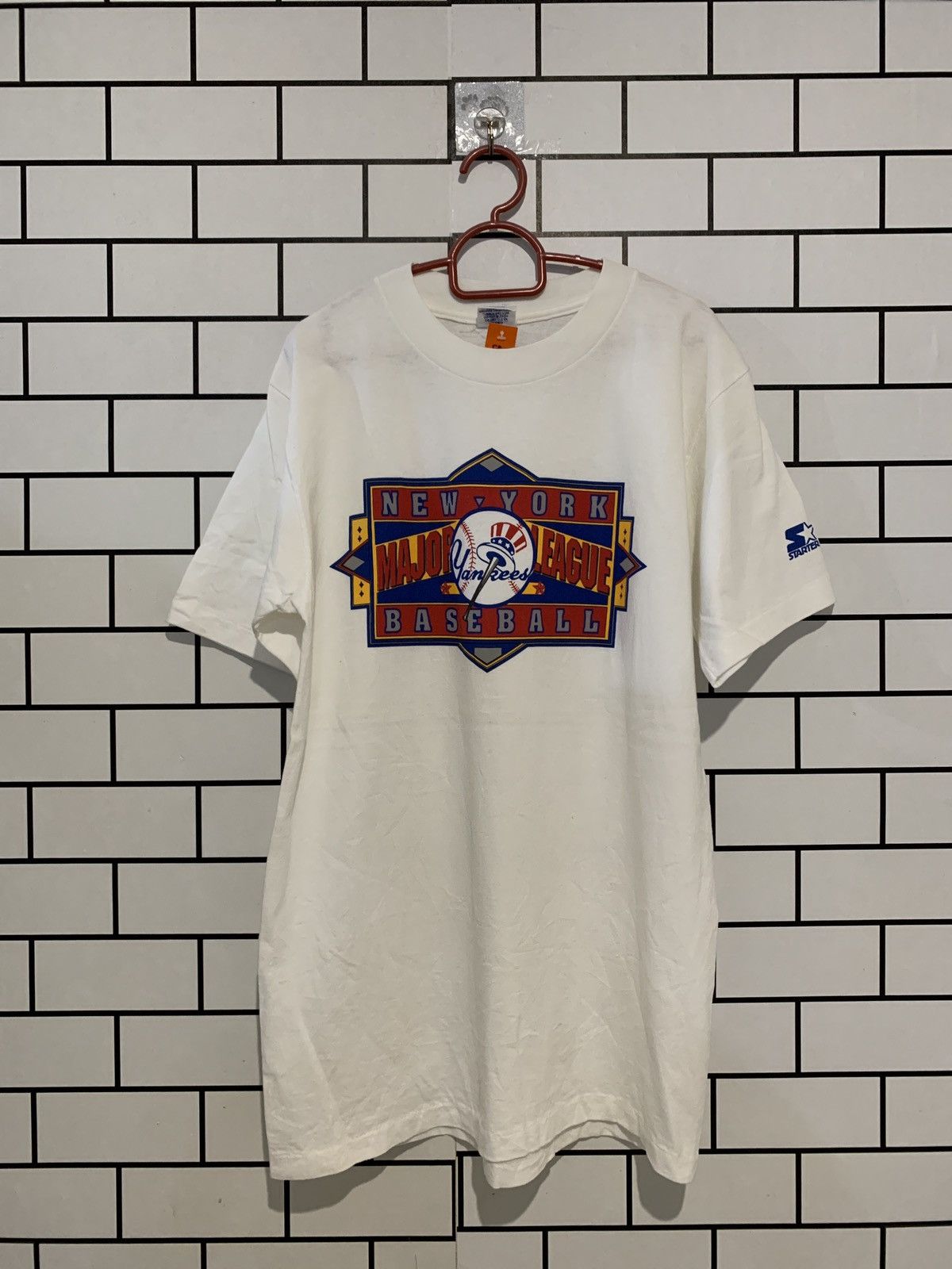 MLB × Vintage NY Yankees Major League Baseball Am1 Size US L / EU 52-54 / 3 - 1 Thumbnail